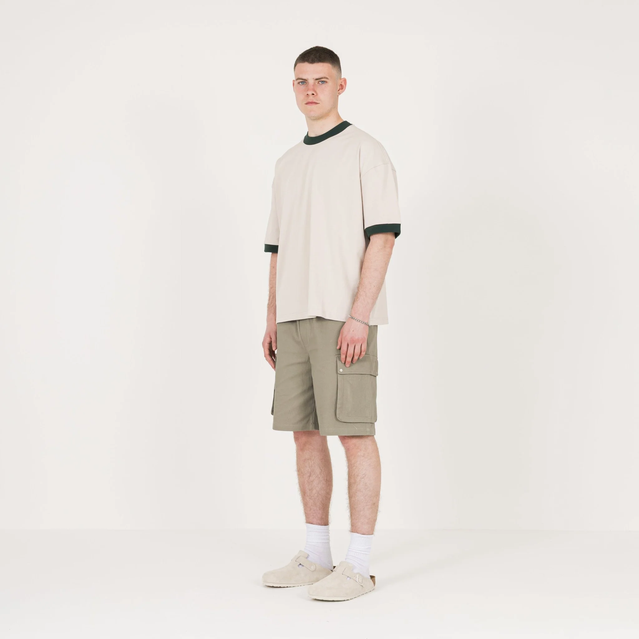 Cargo Short - Moss Green - Image 5
