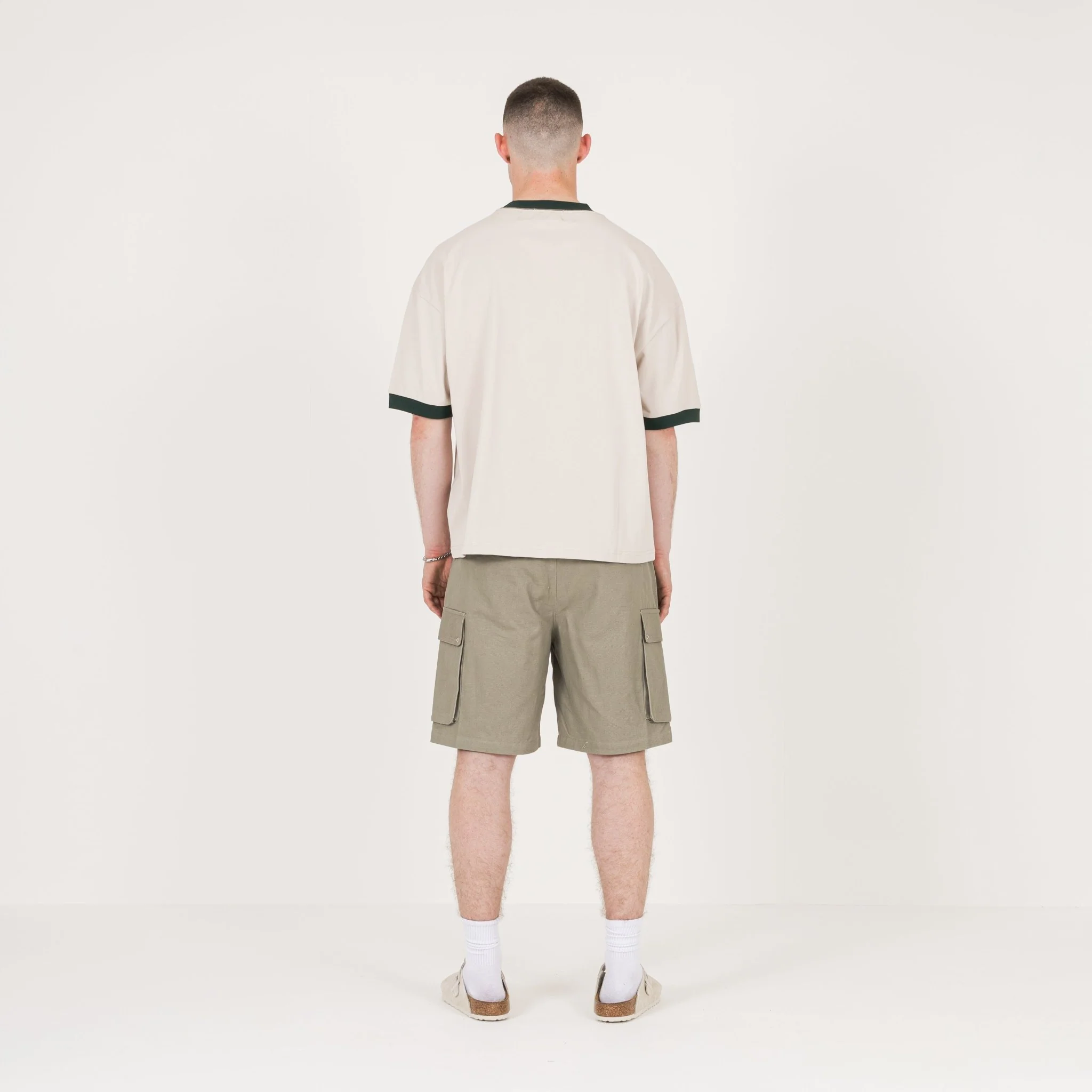 Cargo Short - Moss Green - Image 7