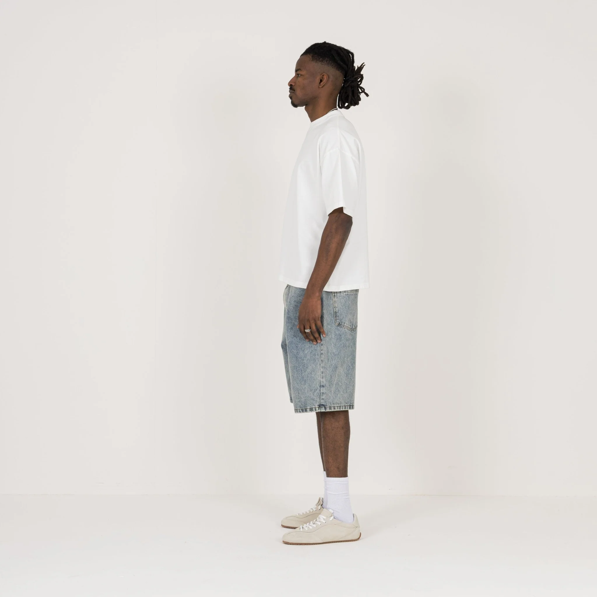 Denim Short - Vintage Indigo - Image 6
