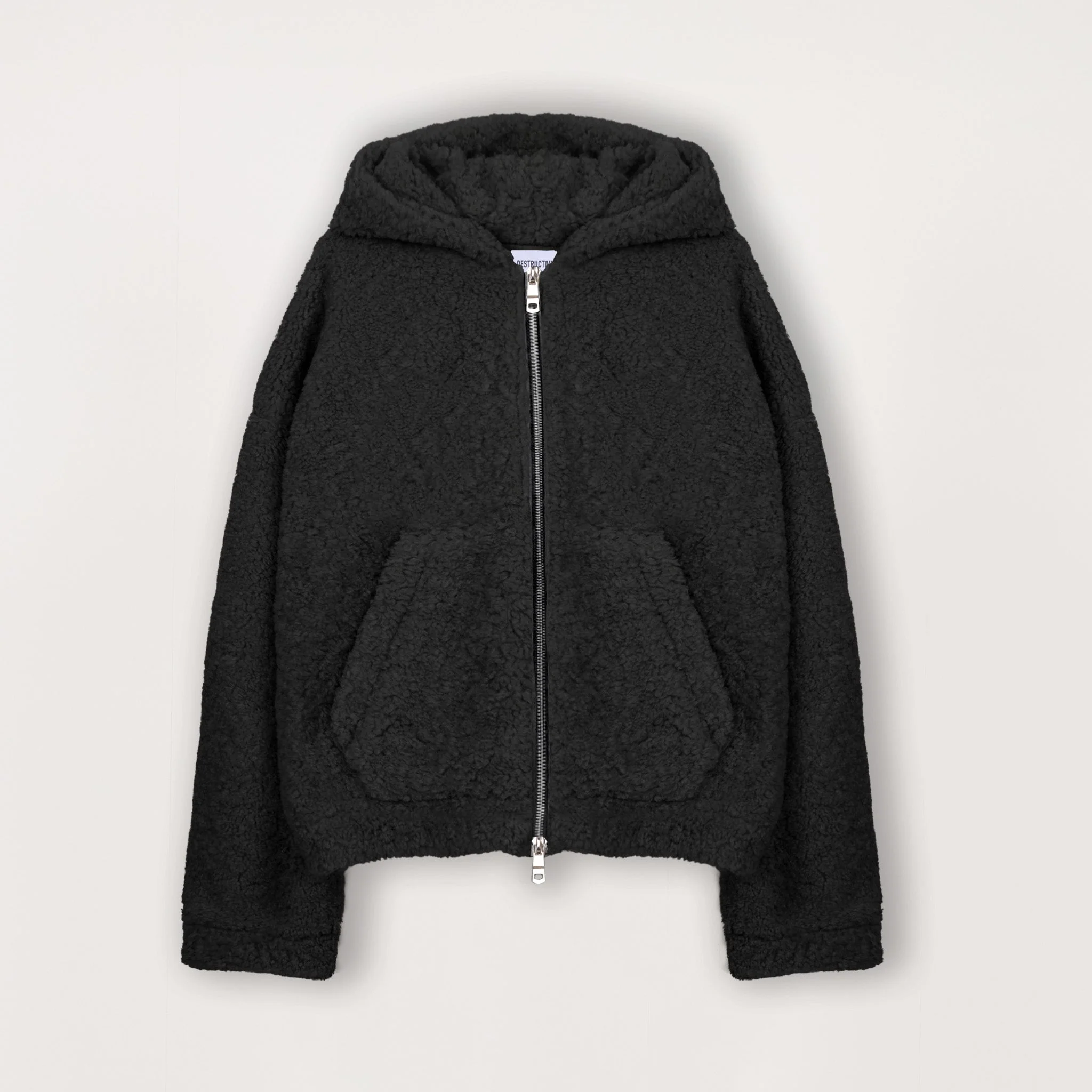 Fleece Zip Jacket - Black