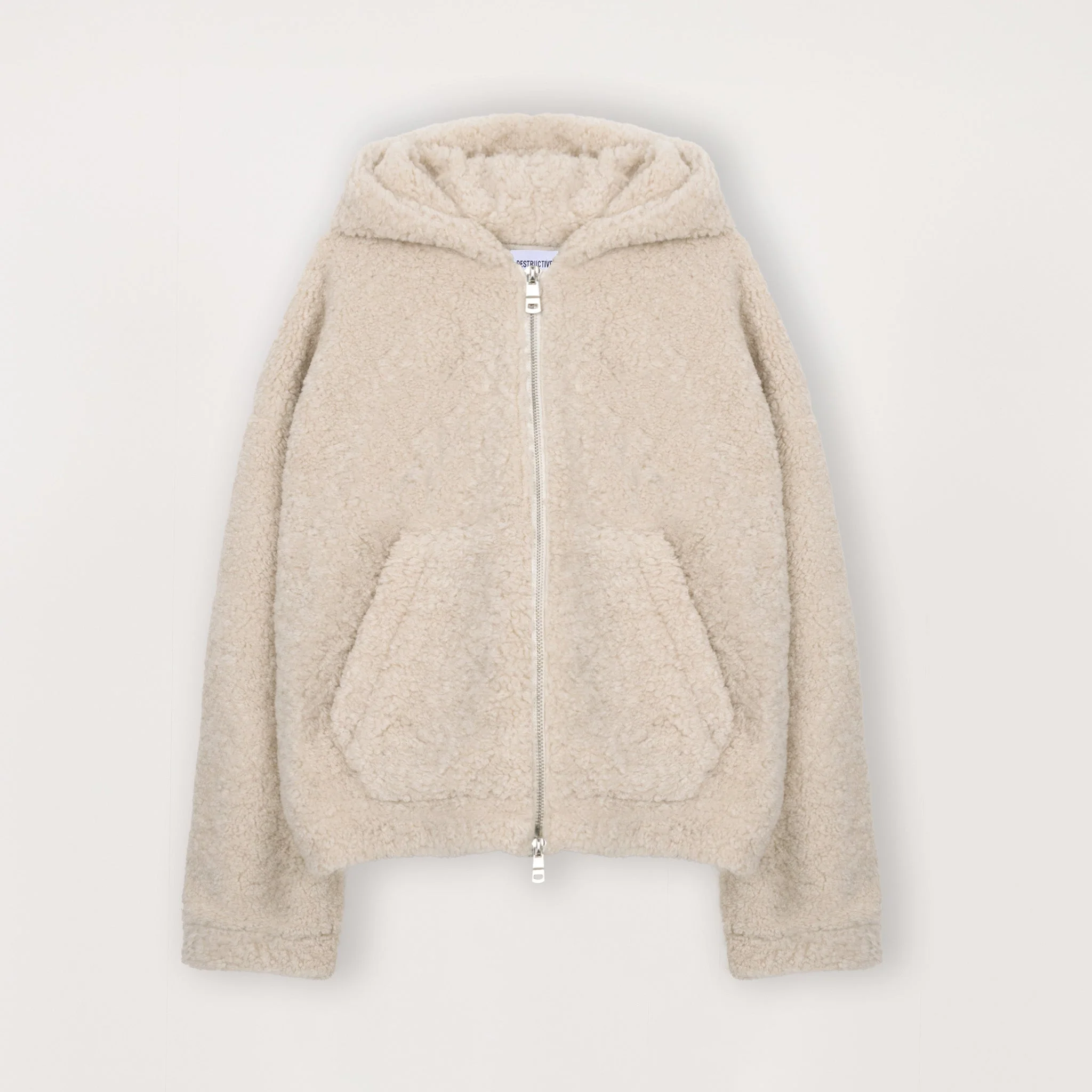 Fleece Zip Jacket - Natural