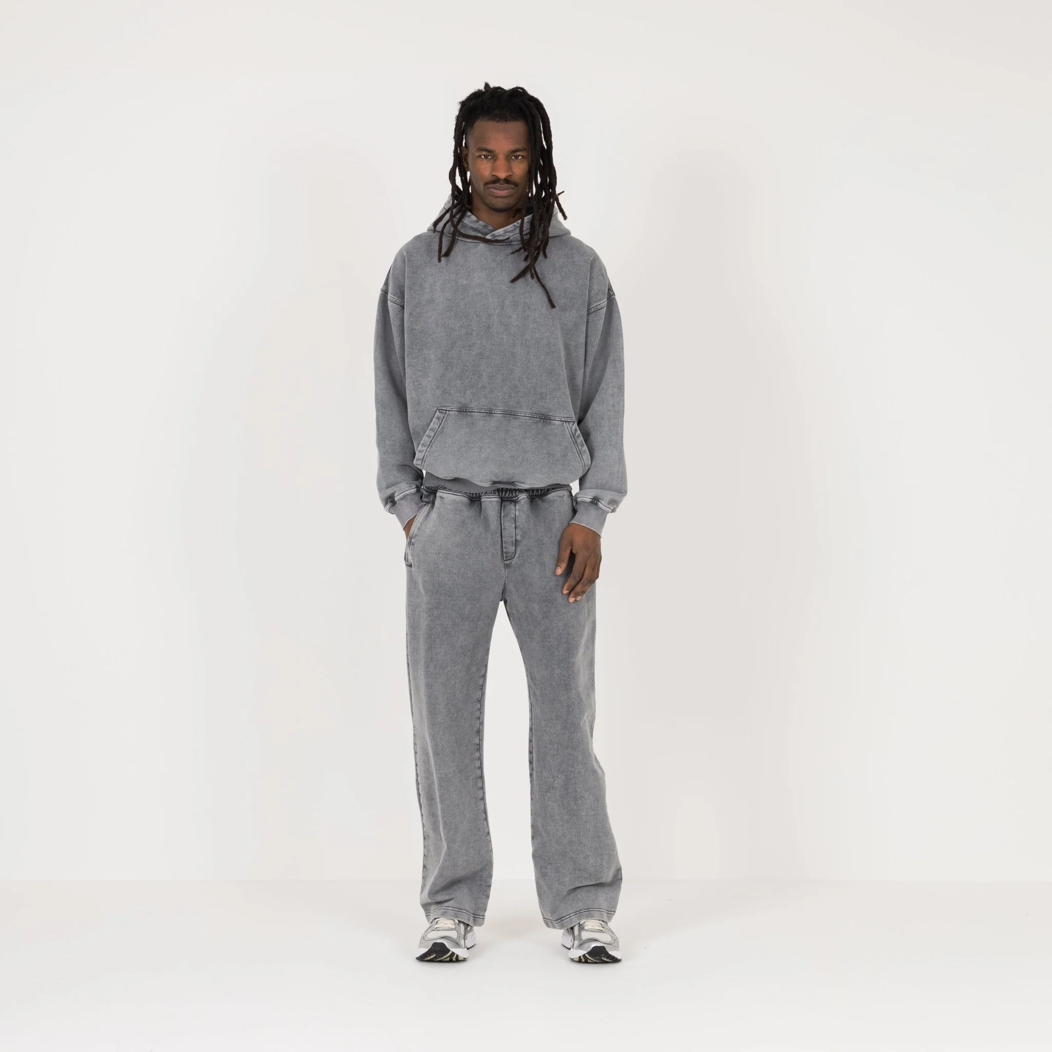 Hoodie - Vintage Grey - Image 4