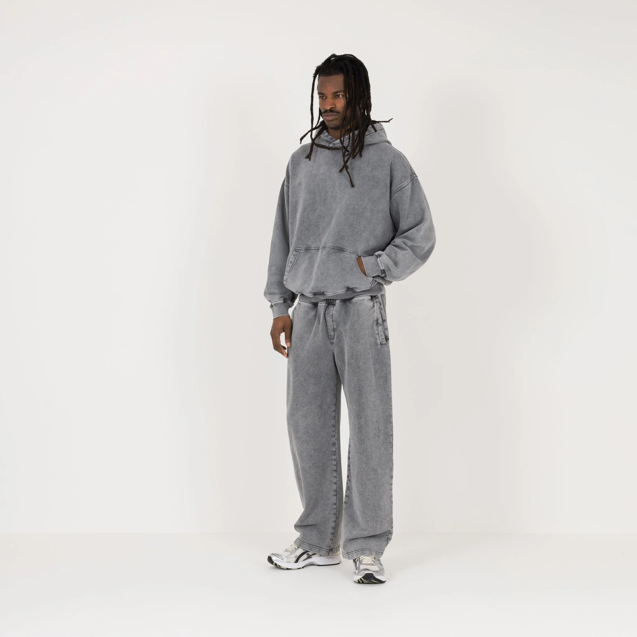 Hoodie - Vintage Grey - Image 5