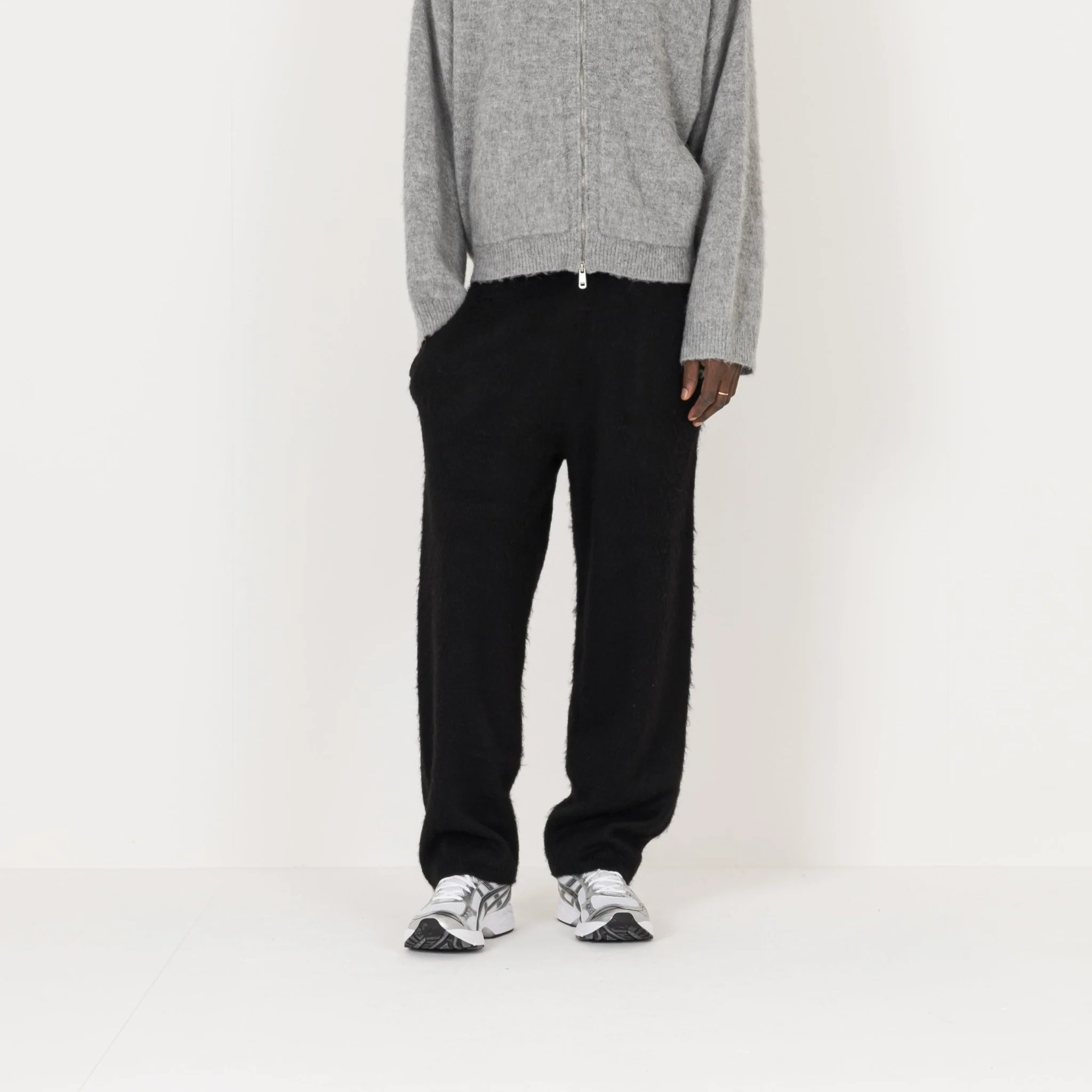 Mohair Sweatpant - Black - Image 2