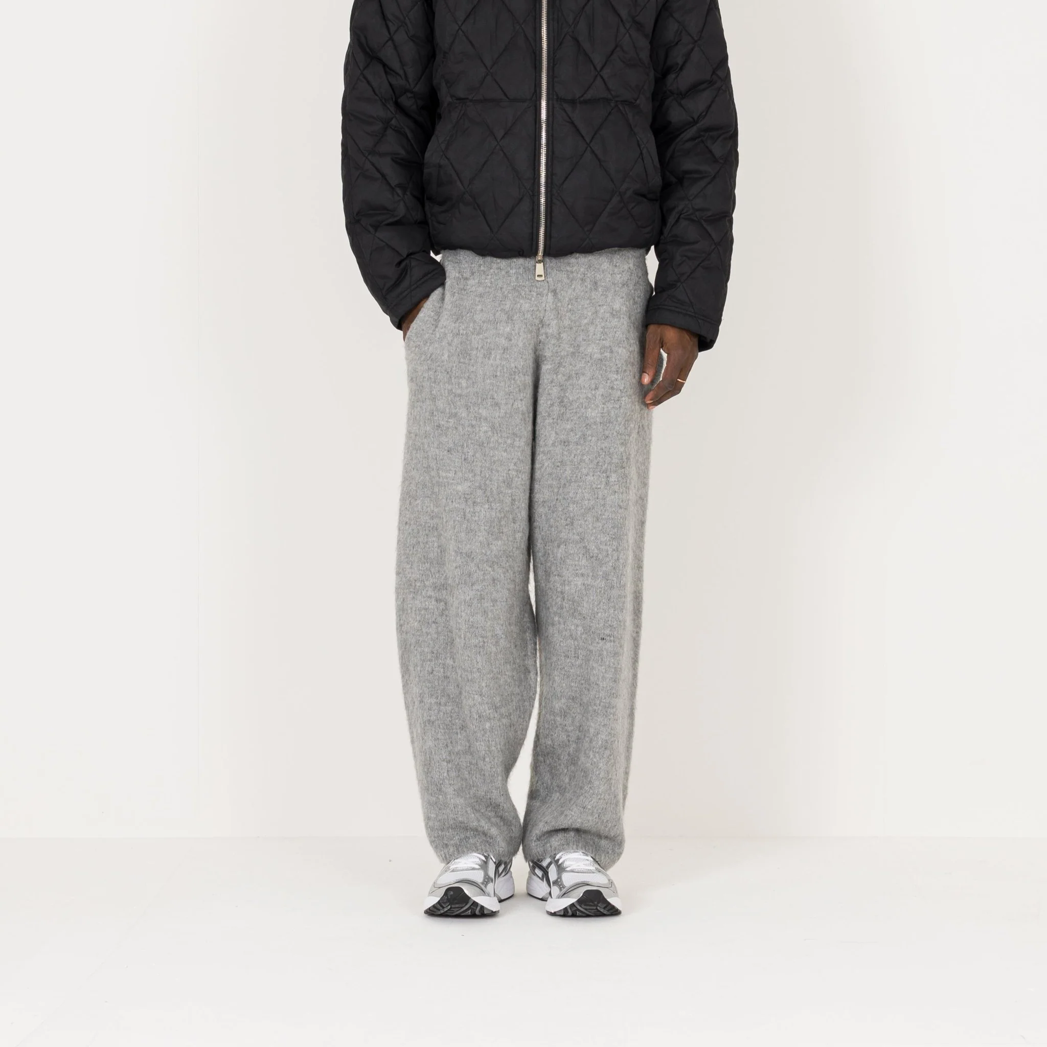 Mohair Sweatpant - Glacial Grey - Image 2