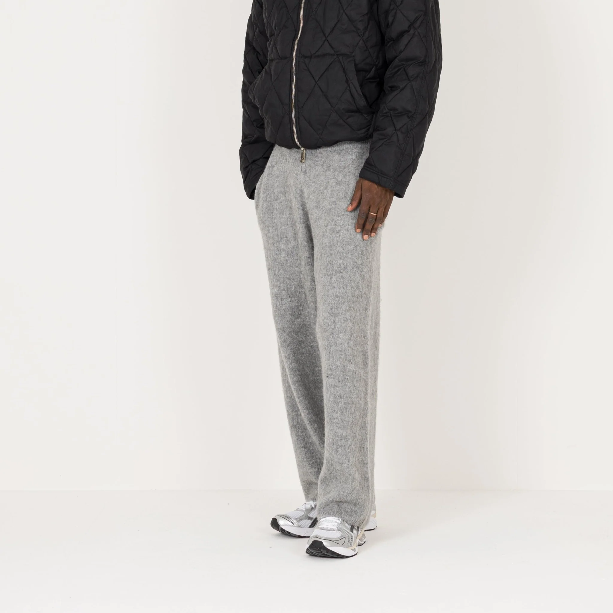 Mohair Sweatpant - Glacial Grey - Image 3
