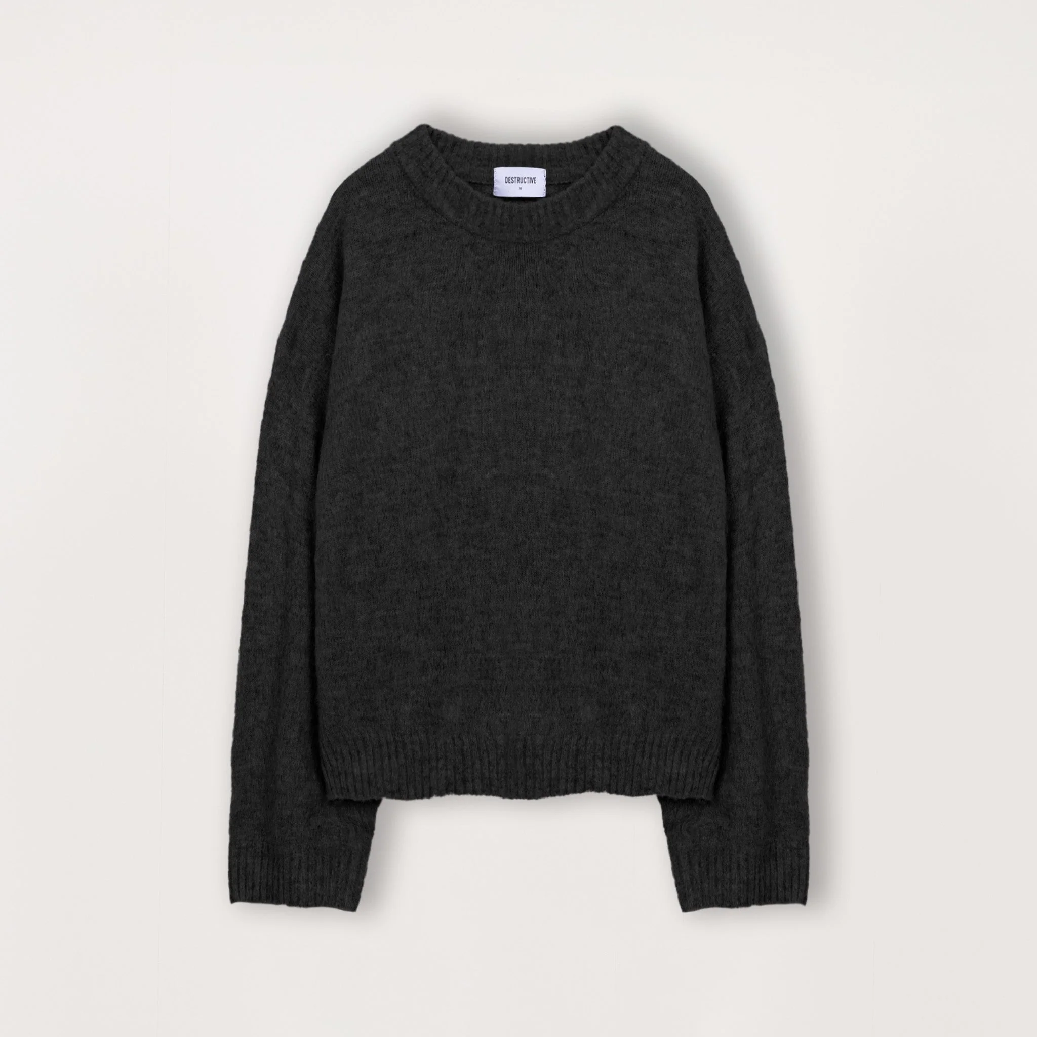 Mohair Sweatshirt - Black