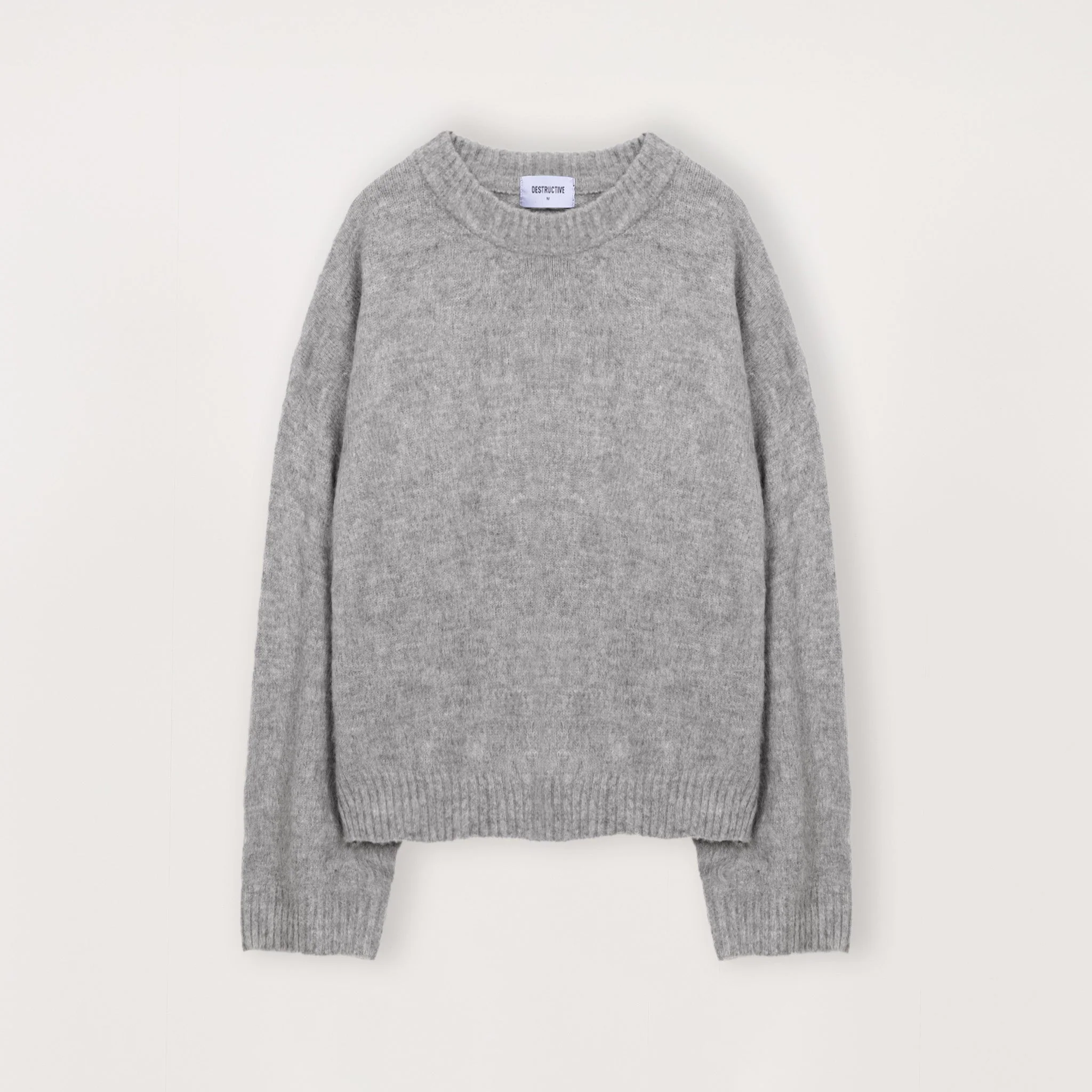 Mohair Sweatshirt - Glacial Grey