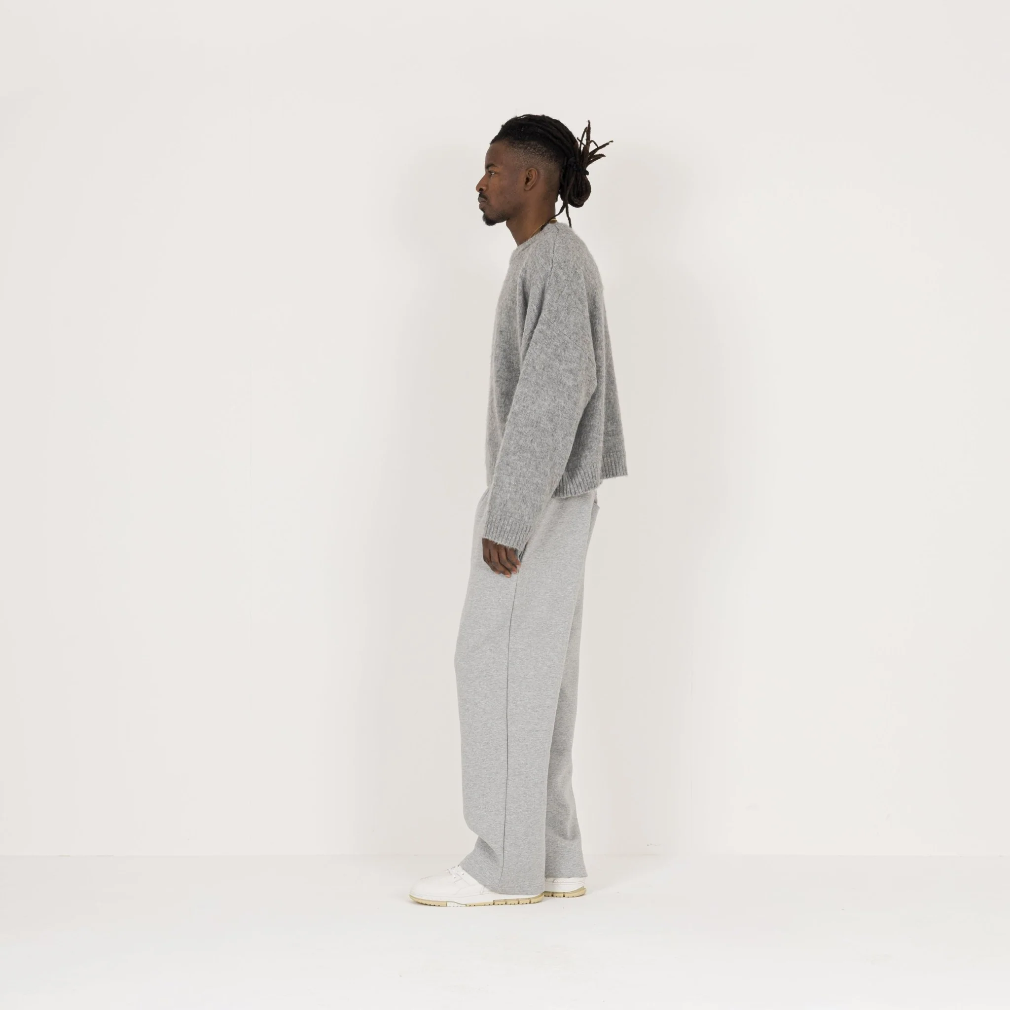 Mohair Sweatshirt - Glacial Grey - Image 6