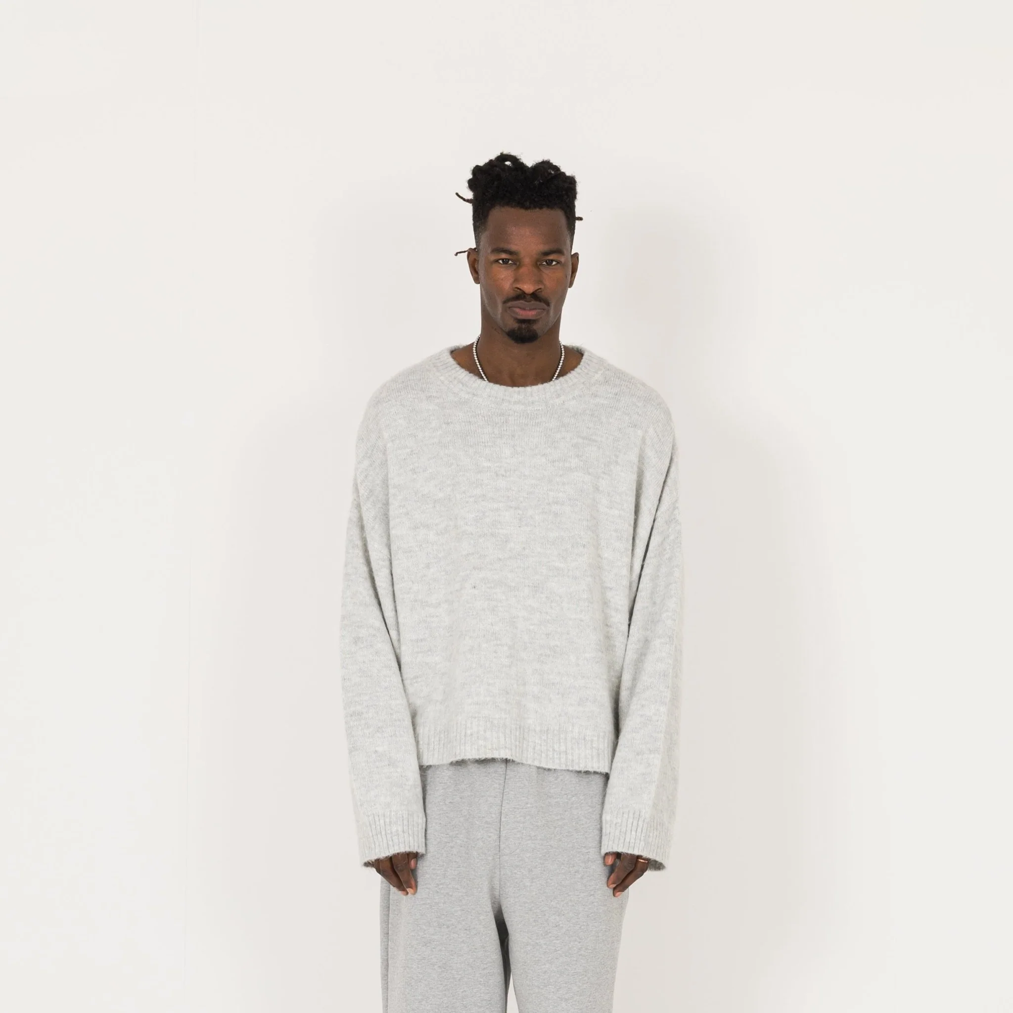 Mohair Sweatshirt - Mist - Image 2