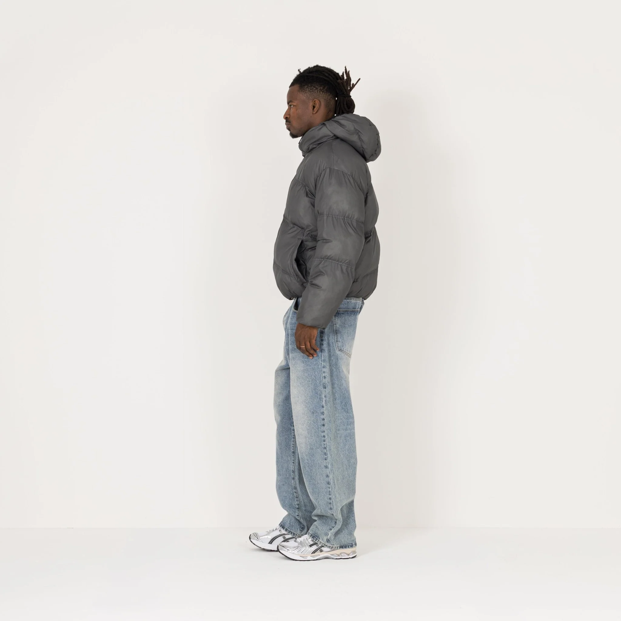 Puffer Jacket - Slate - Image 6