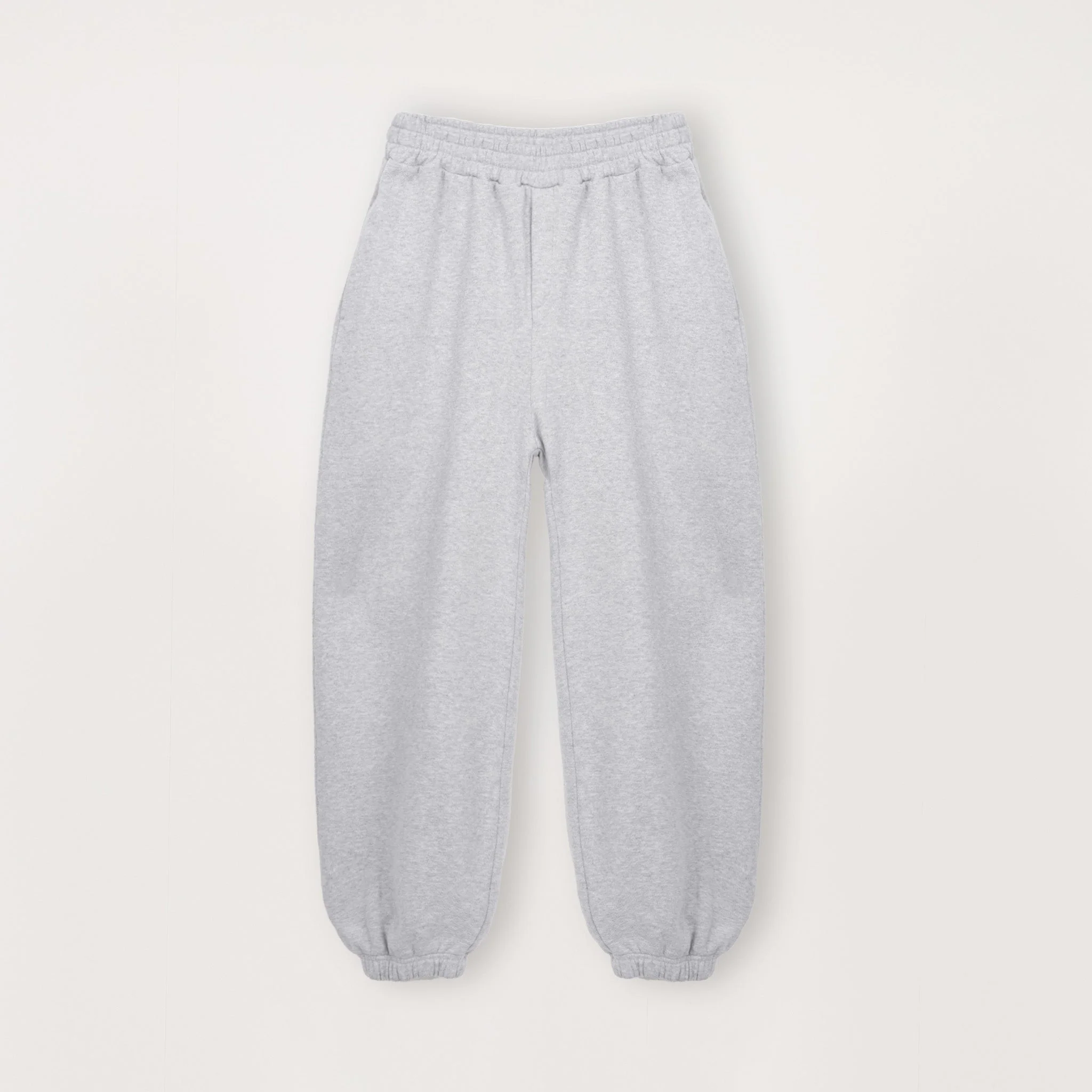 Relaxed Cuffed Sweatpant - Light Marl Grey