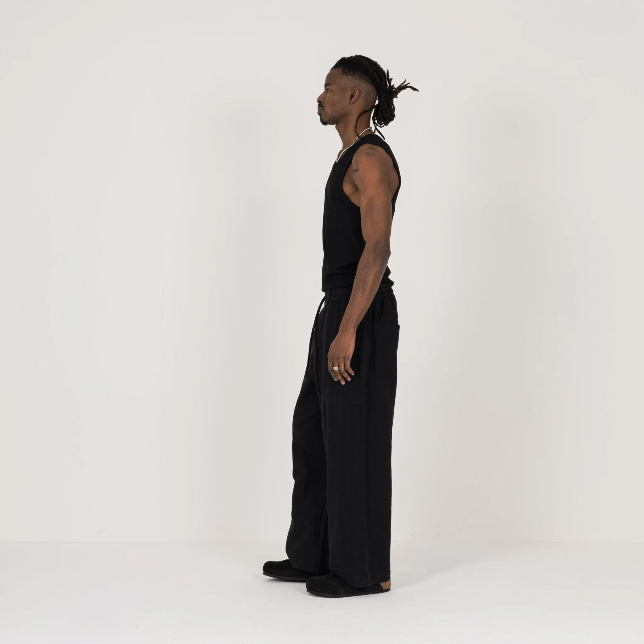 Rib Tank - Black - Image 6