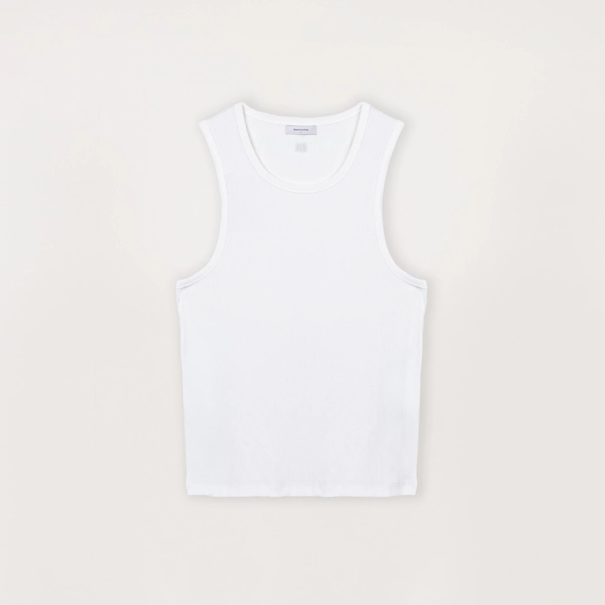 Rib Tank - White