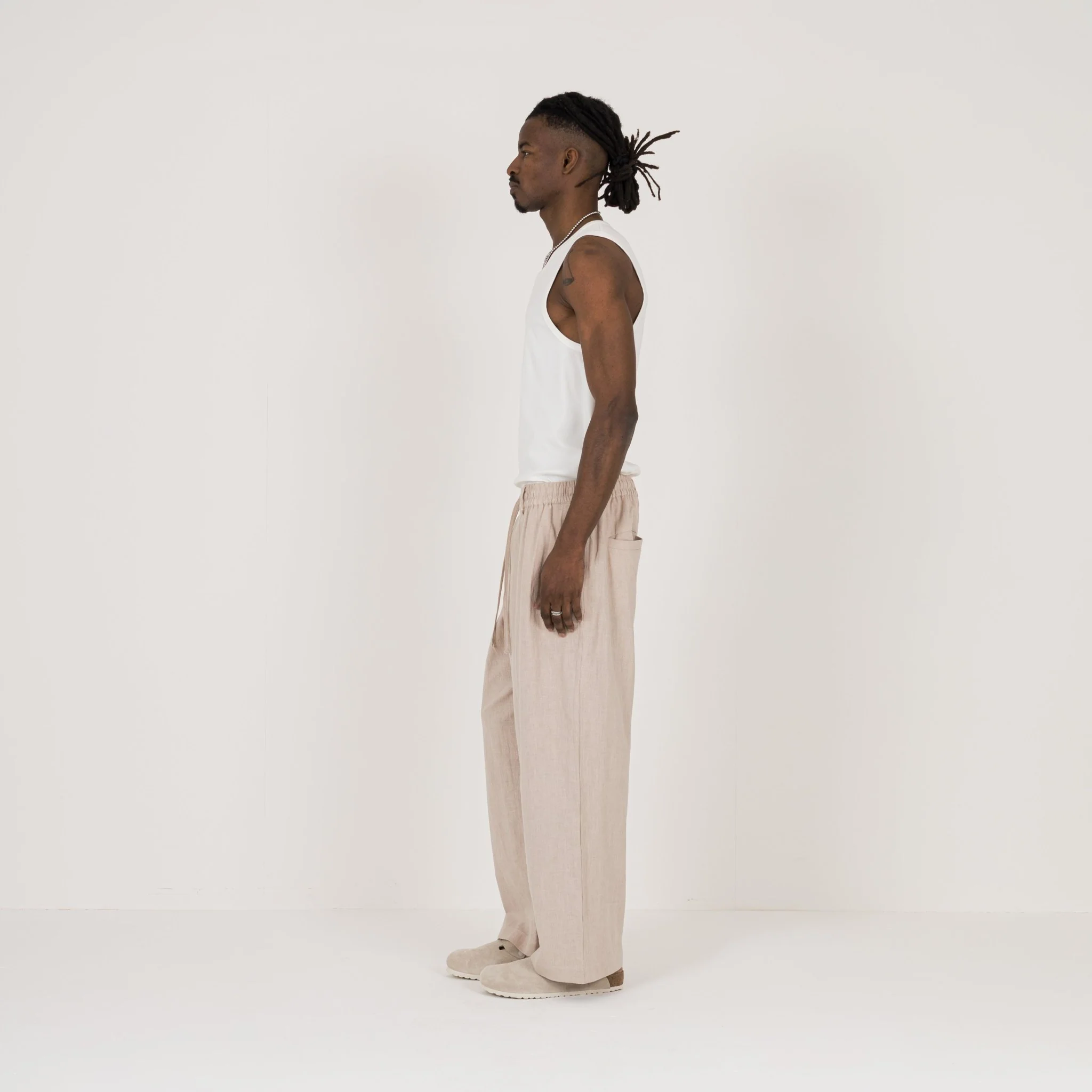 Rib Tank - White - Image 6