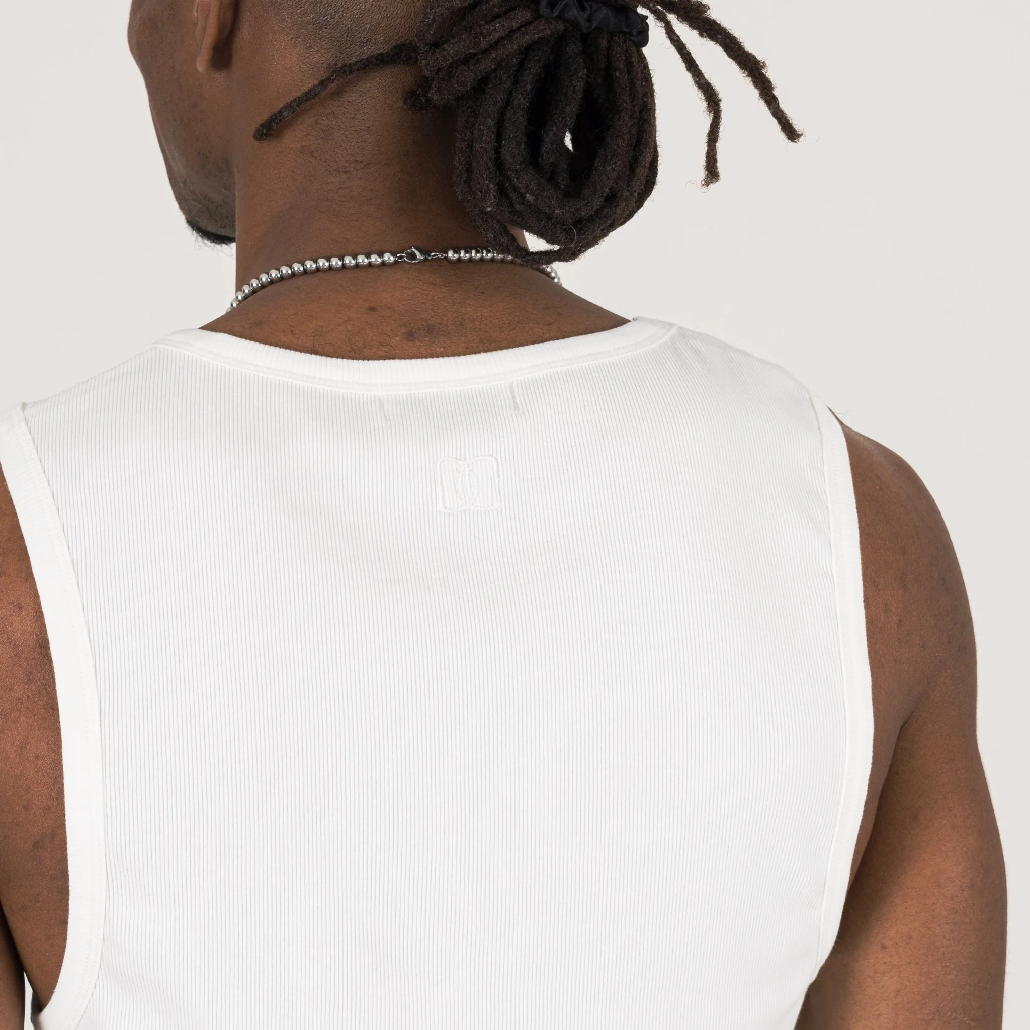 Rib Tank - White - Image 8