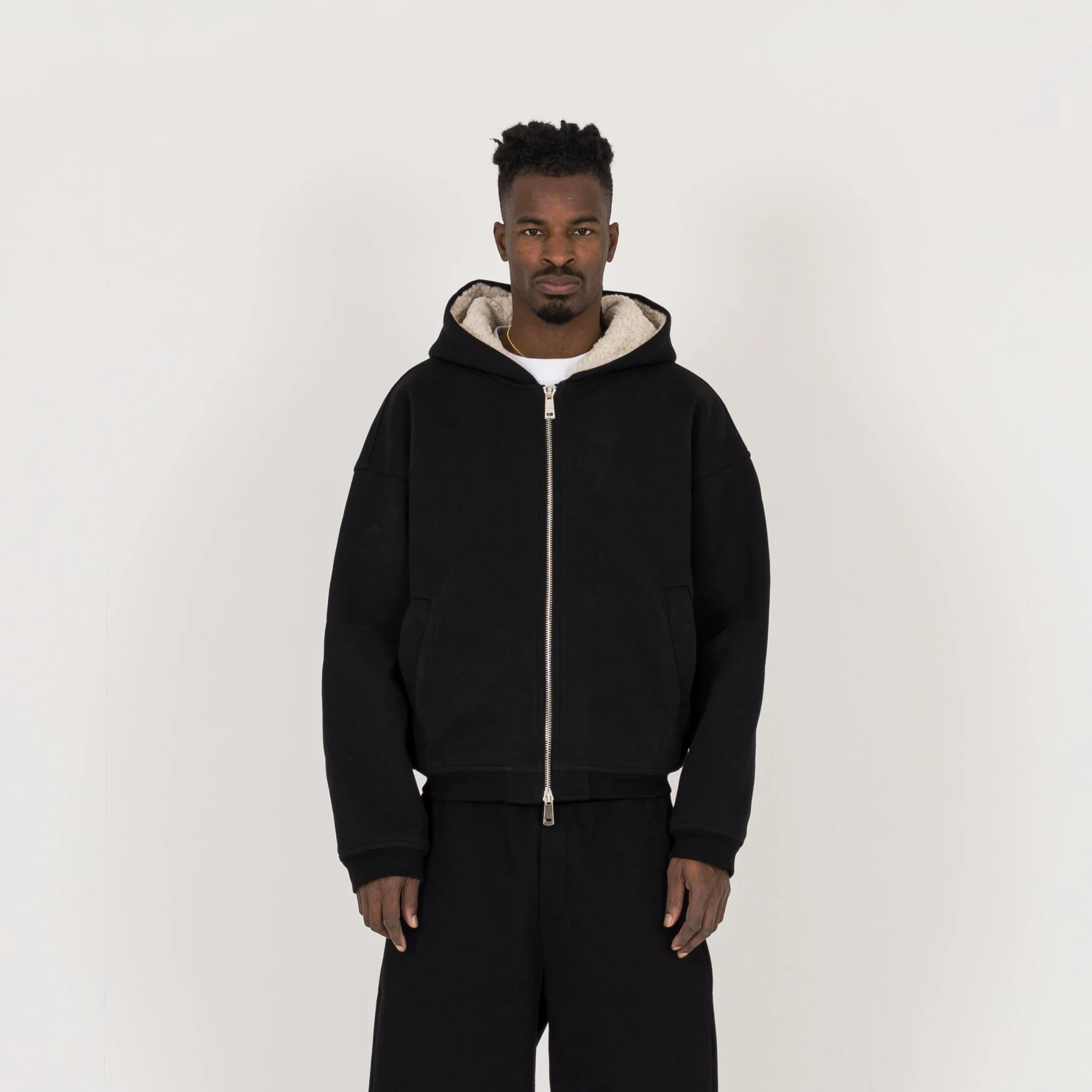 Sculpt Fleece Jacket - Carbon Black - Image 2