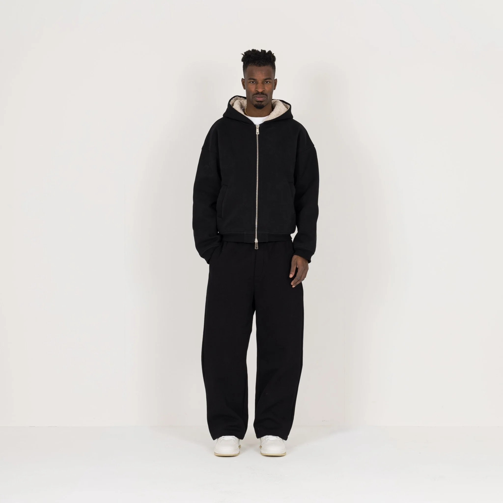 Sculpt Fleece Jacket - Carbon Black - Image 4