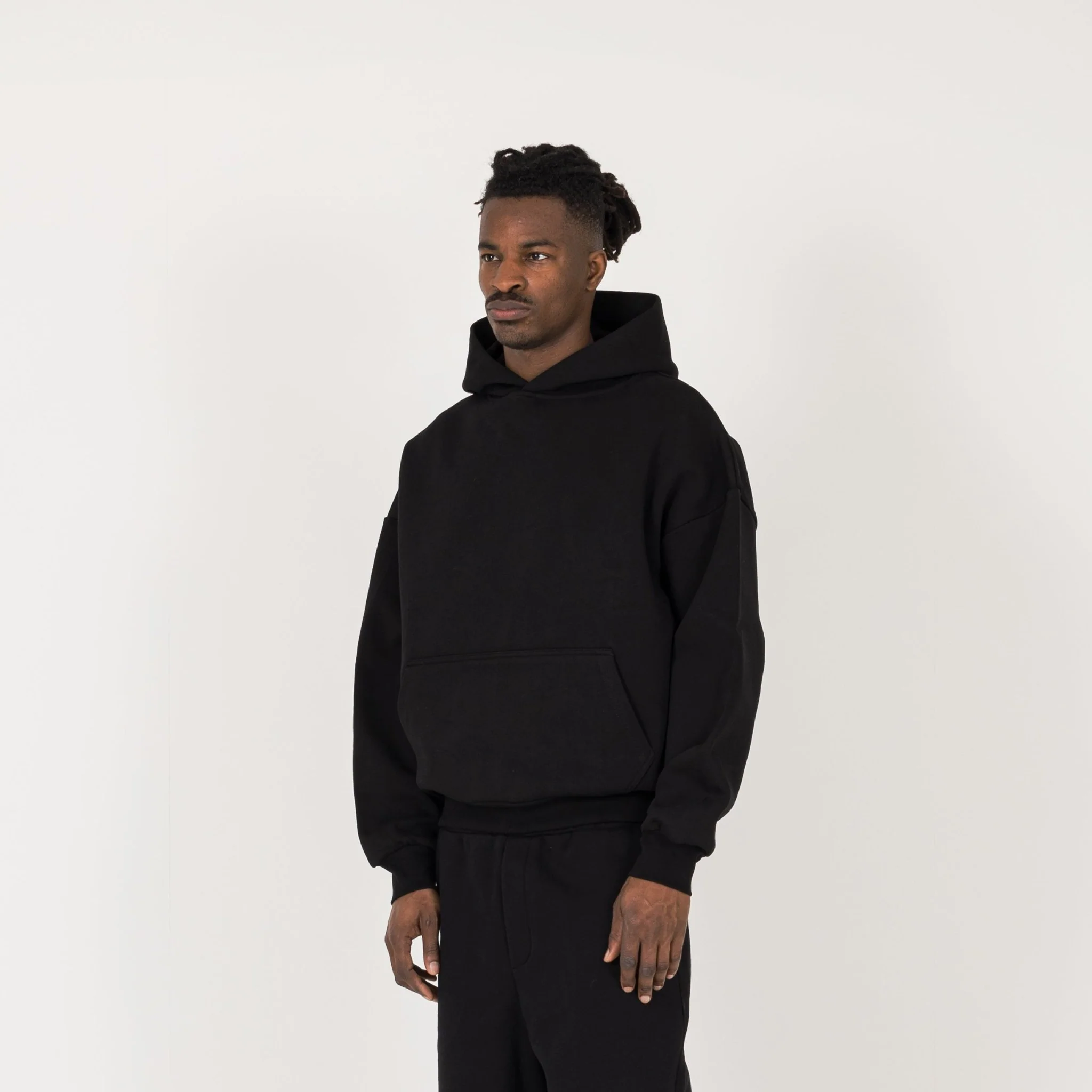 Sculpt Hoodie - Carbon Black - Image 3