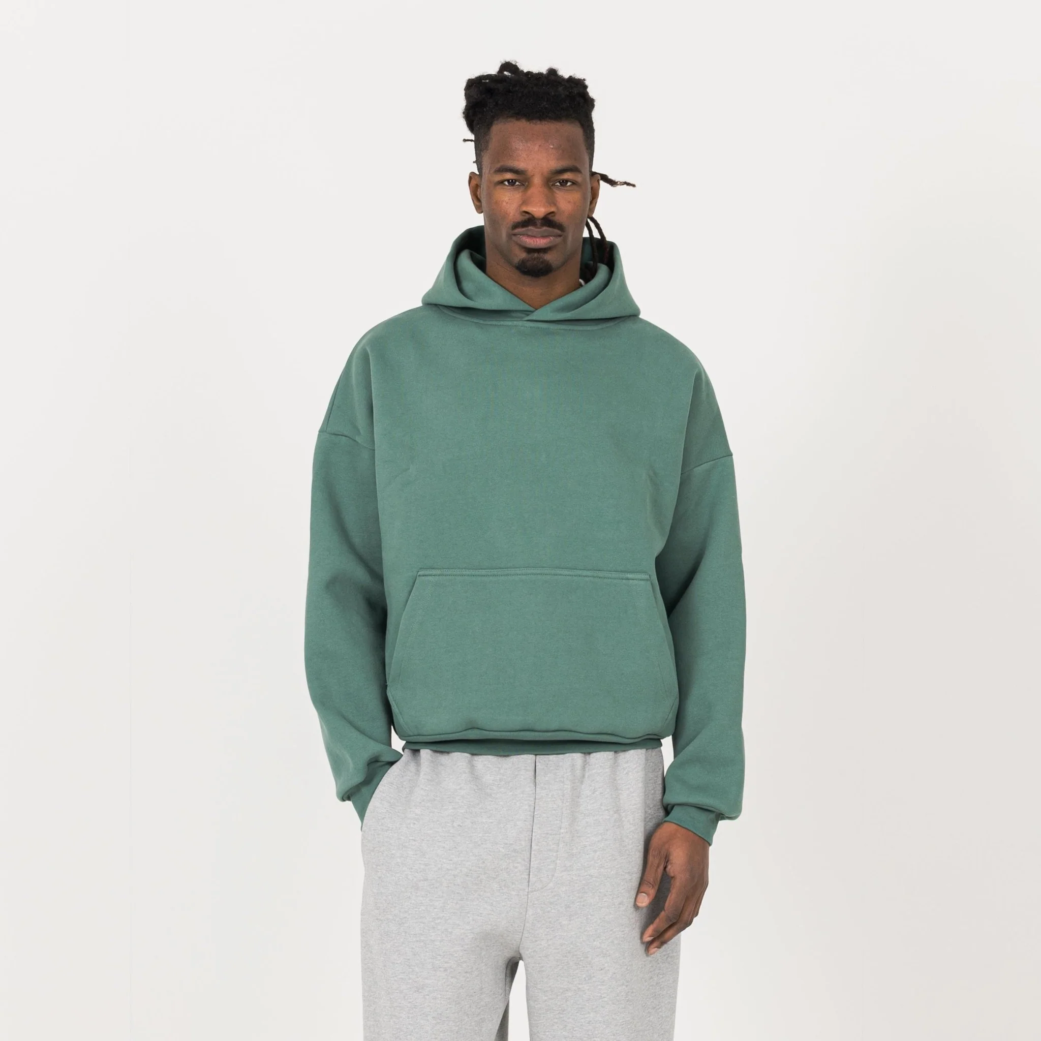 Sculpt Hoodie - Field Green - Image 2