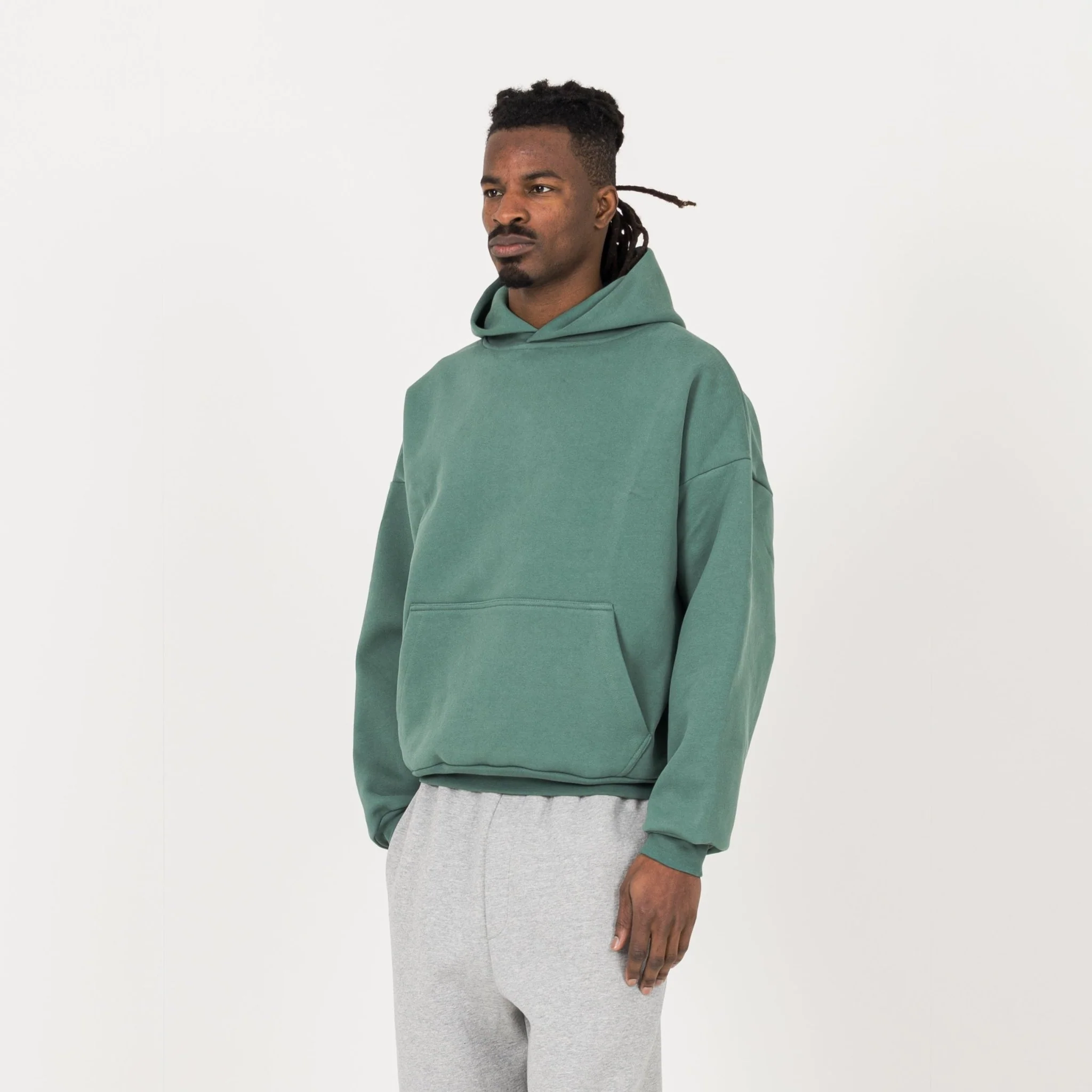 Sculpt Hoodie - Field Green - Image 3
