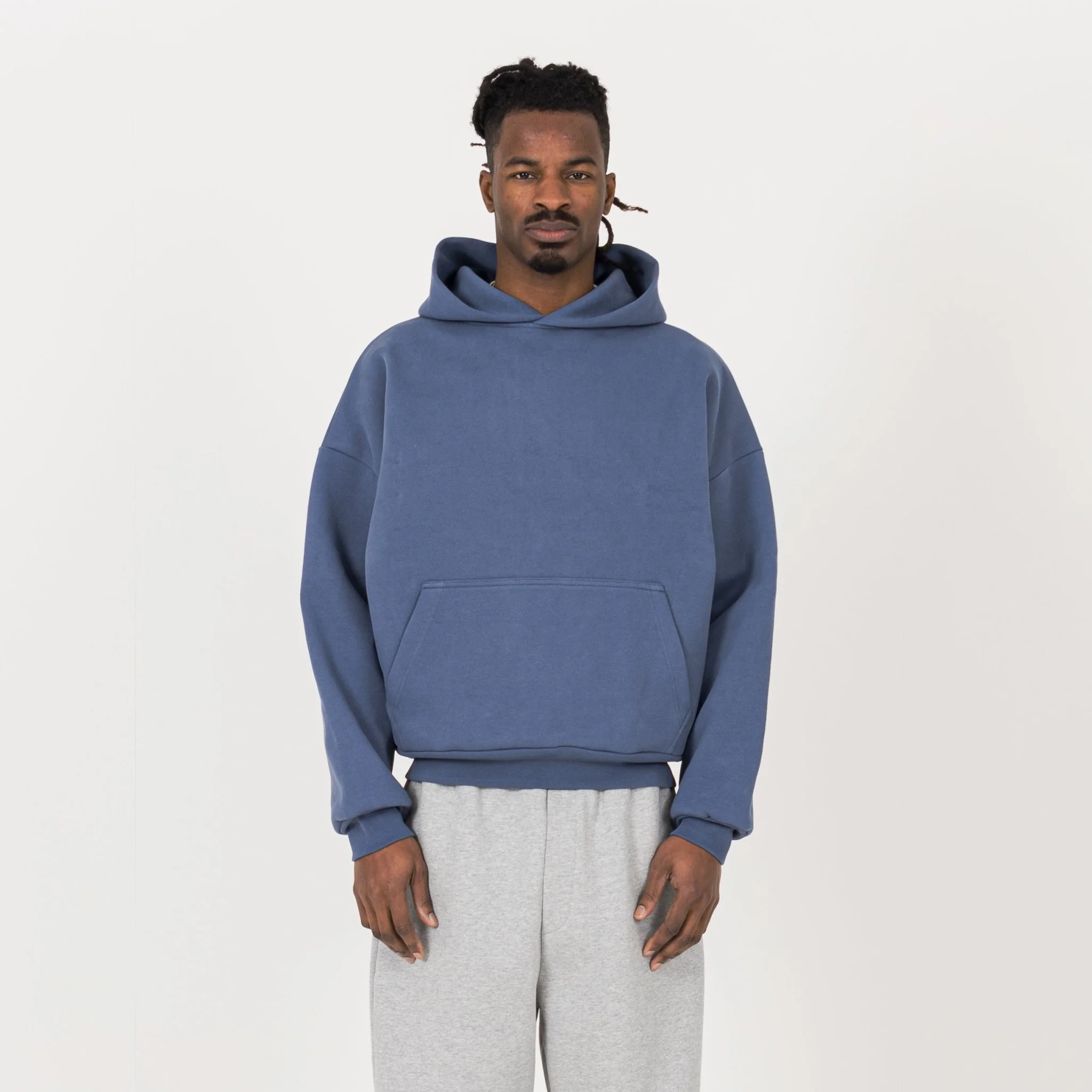 Sculpt Hoodie - Haze Blue - Image 2