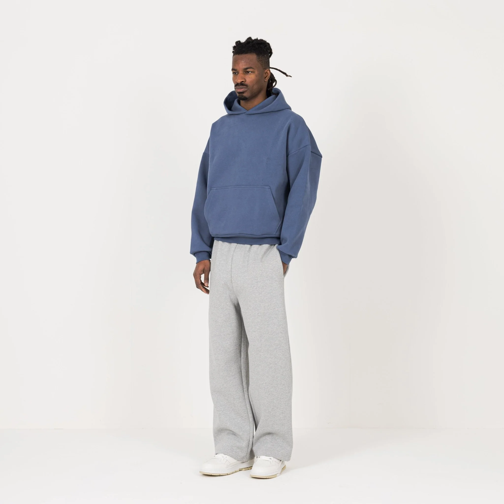 Sculpt Hoodie - Haze Blue - Image 5