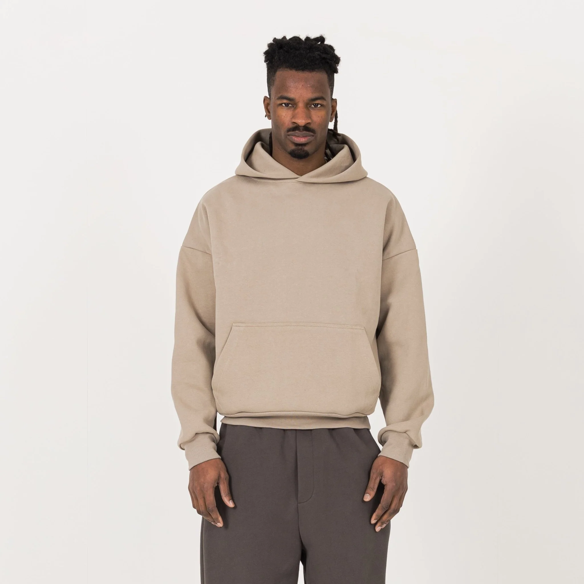 Sculpt Hoodie - Loam Brown - Image 2
