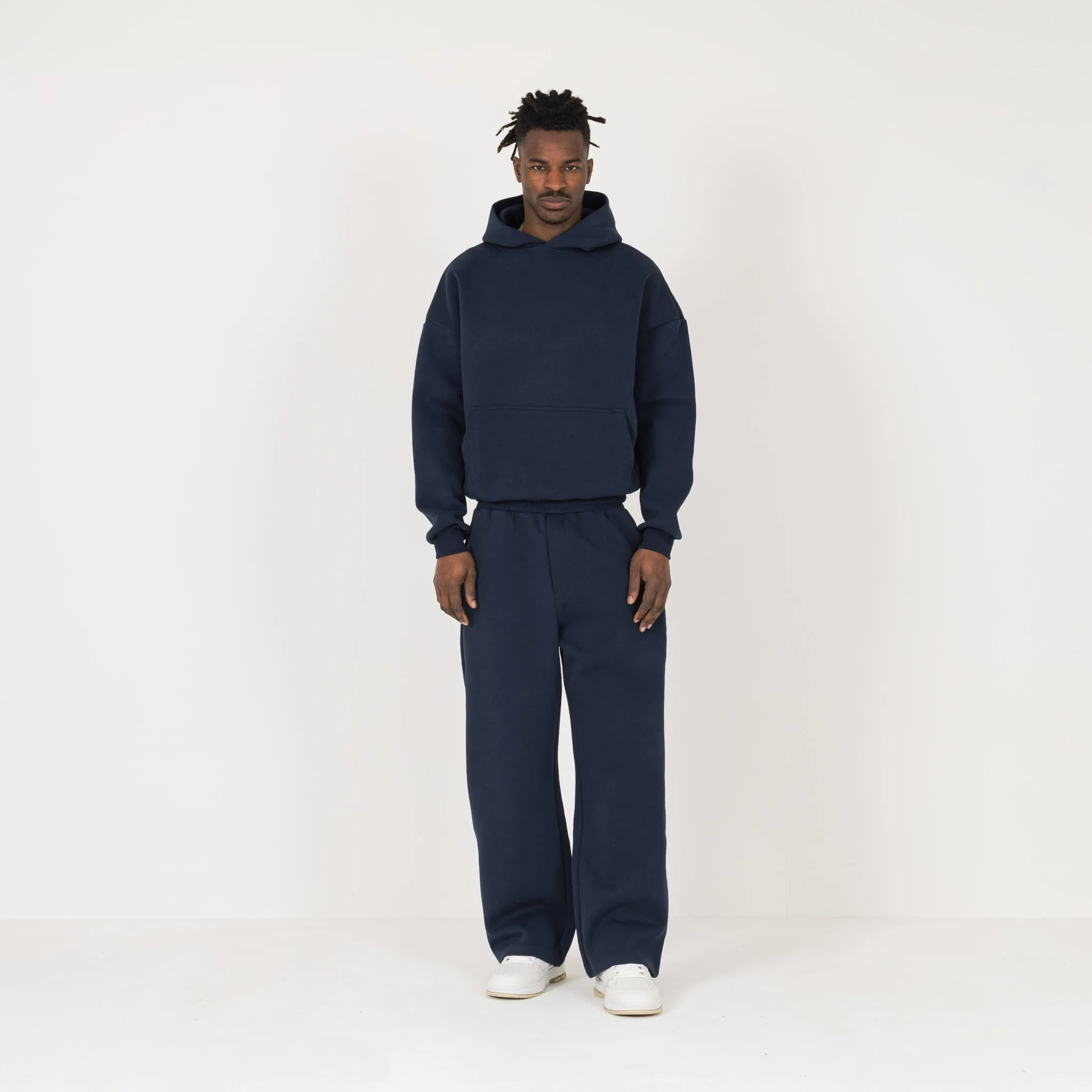 Sculpt Hoodie - Midnight Blue - Image 4