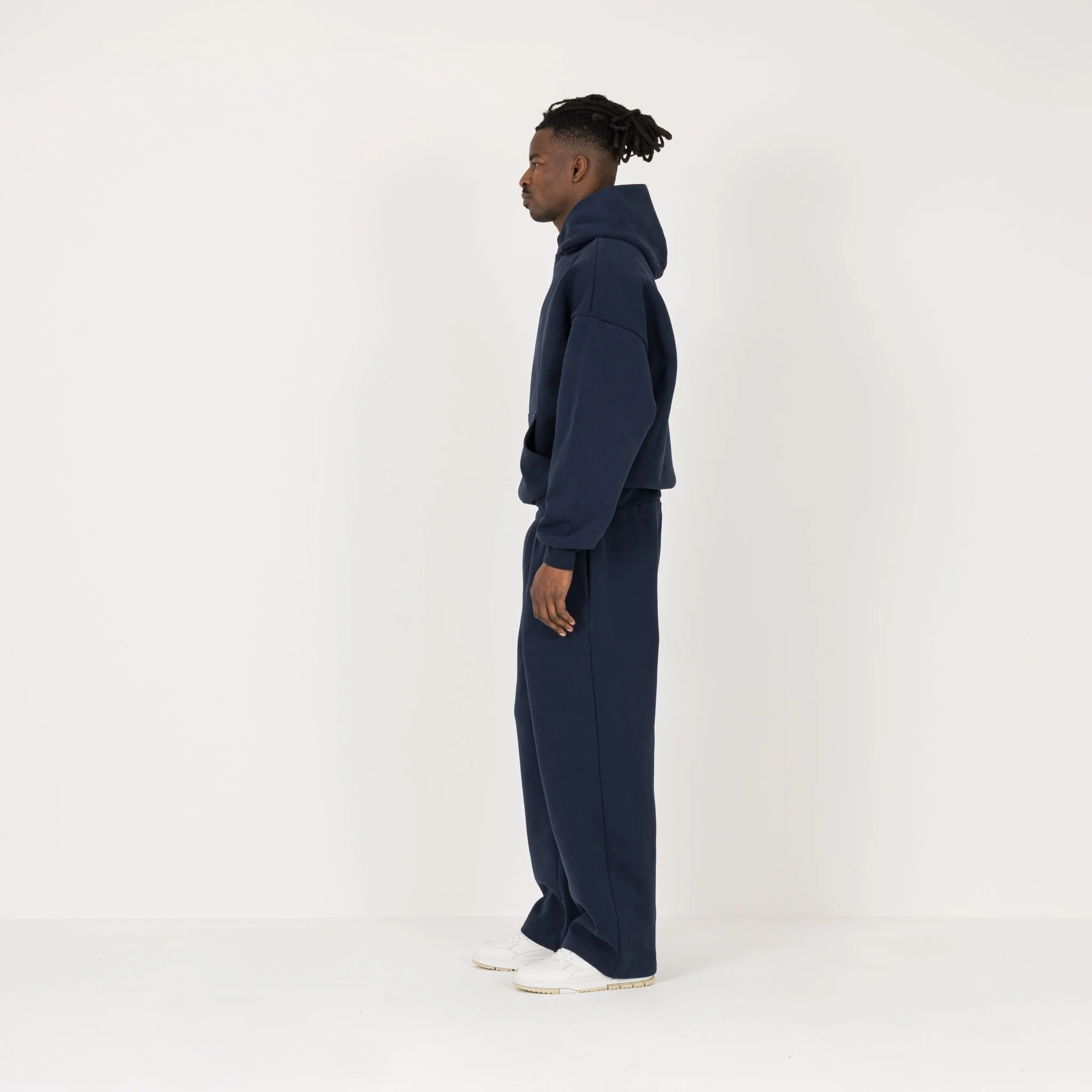 Sculpt Hoodie - Midnight Blue - Image 6