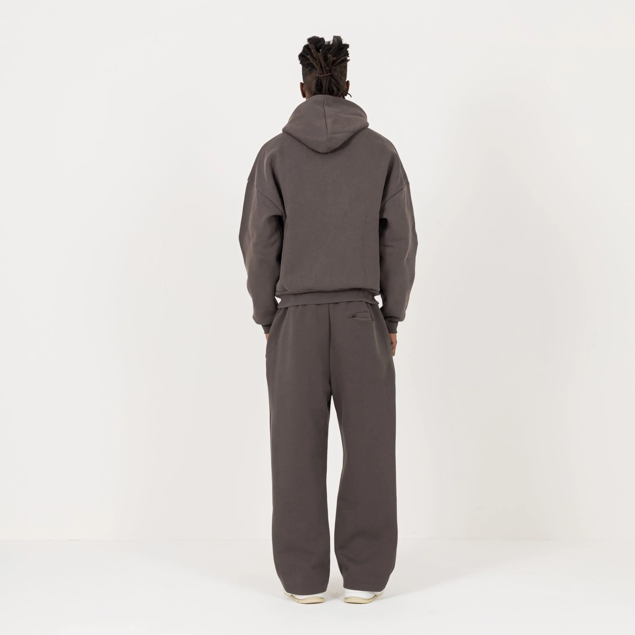 Sculpt Hoodie - Moor Brown - Image 7