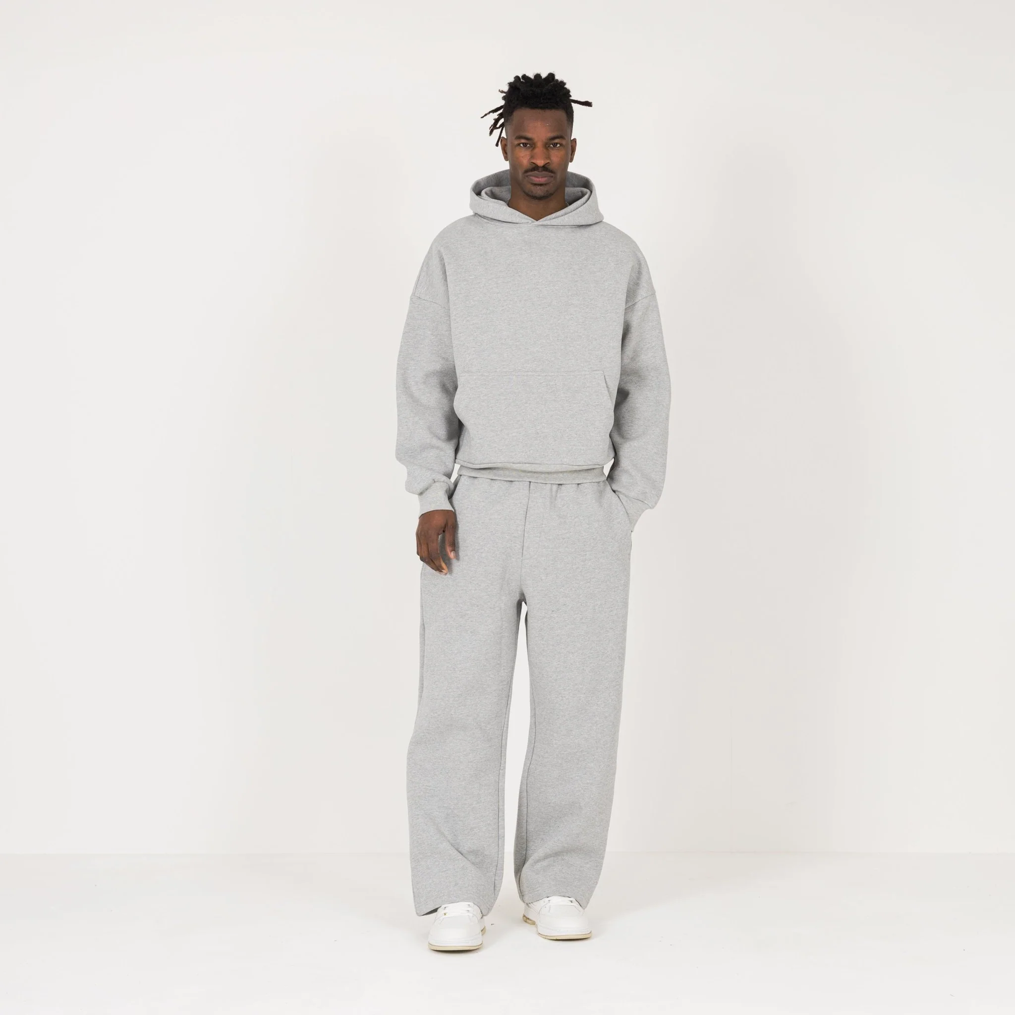 Sculpt Hoodie - Slate Marl - Image 4
