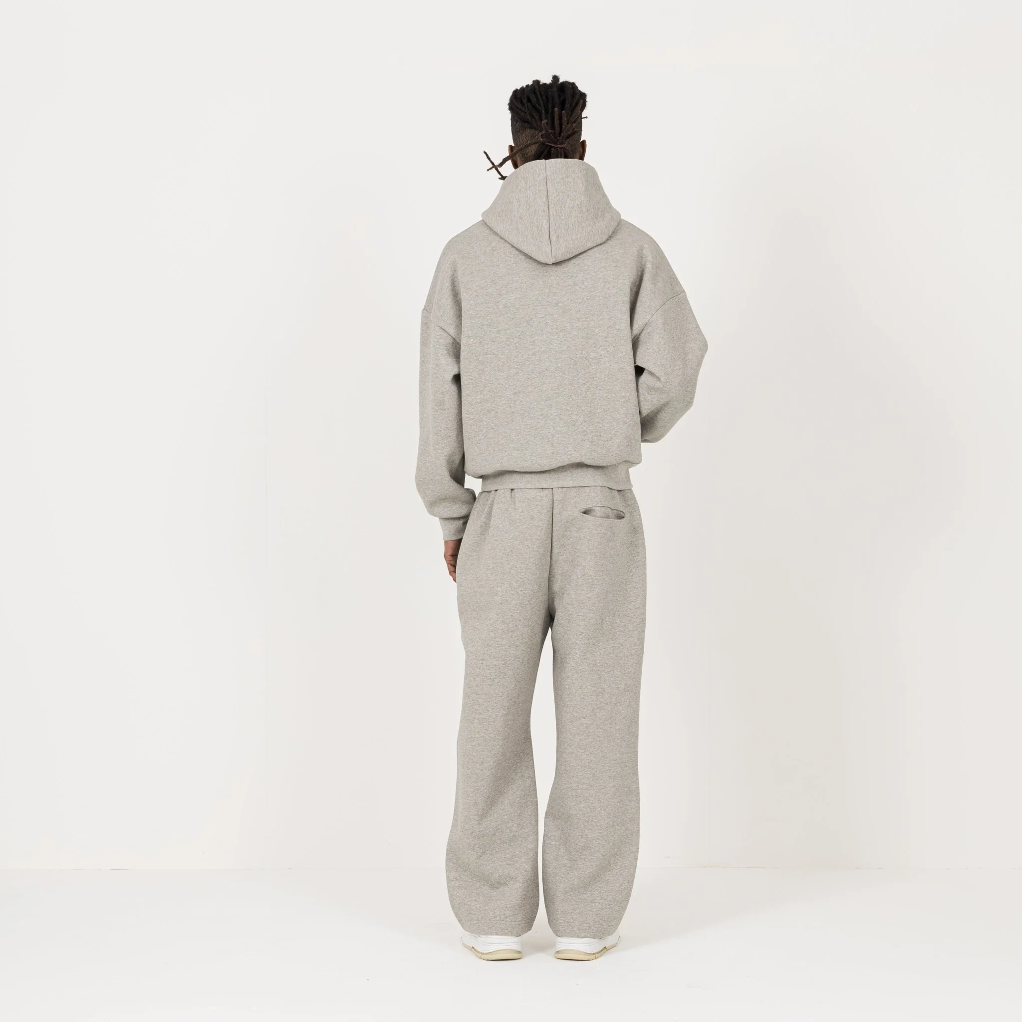 Sculpt Hoodie - Stone Marl - Image 7