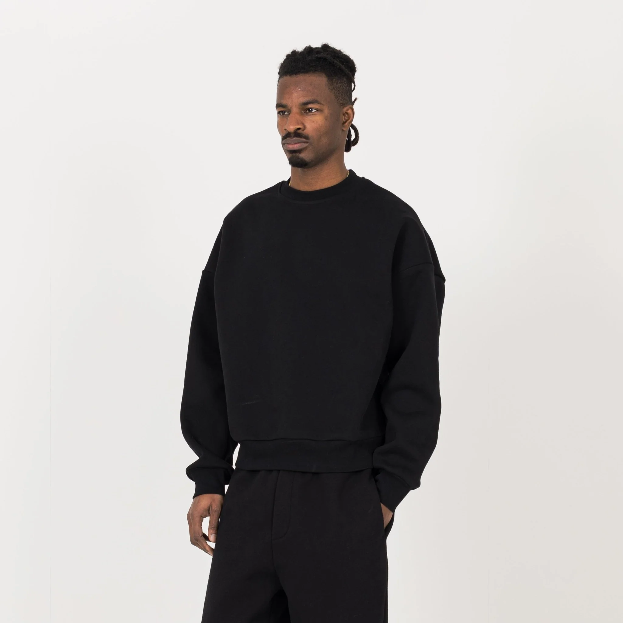 Sculpt Sweatshirt - Carbon Black - Image 3