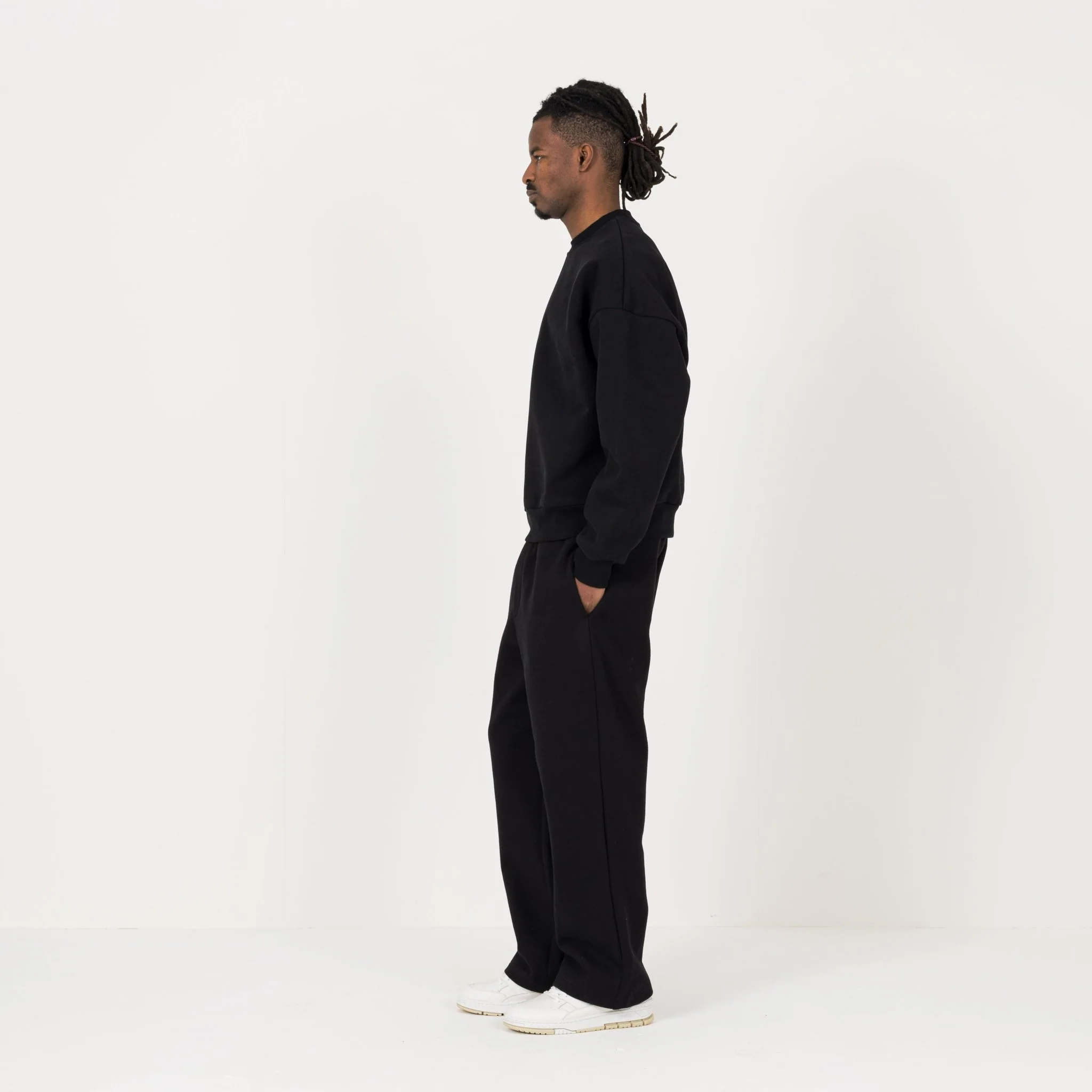 Sculpt Sweatshirt - Carbon Black - Image 6
