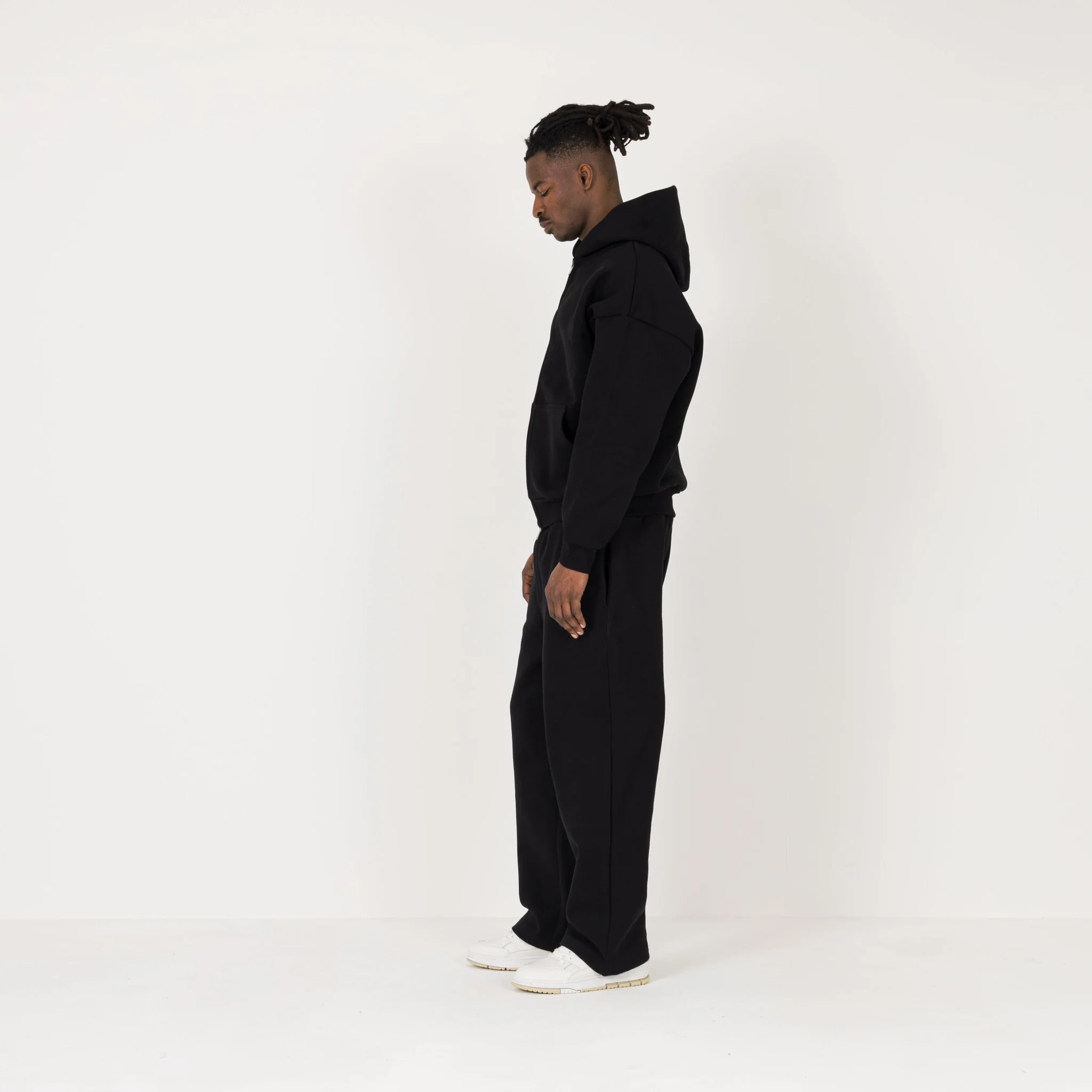 Sculpt Zip Hoodie - Carbon Black - Image 6
