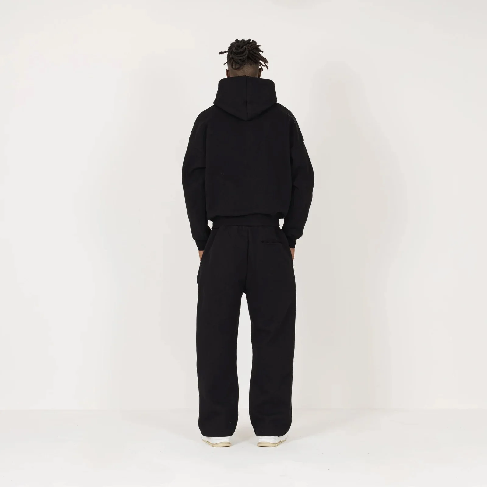 Sculpt Zip Hoodie - Carbon Black - Image 7