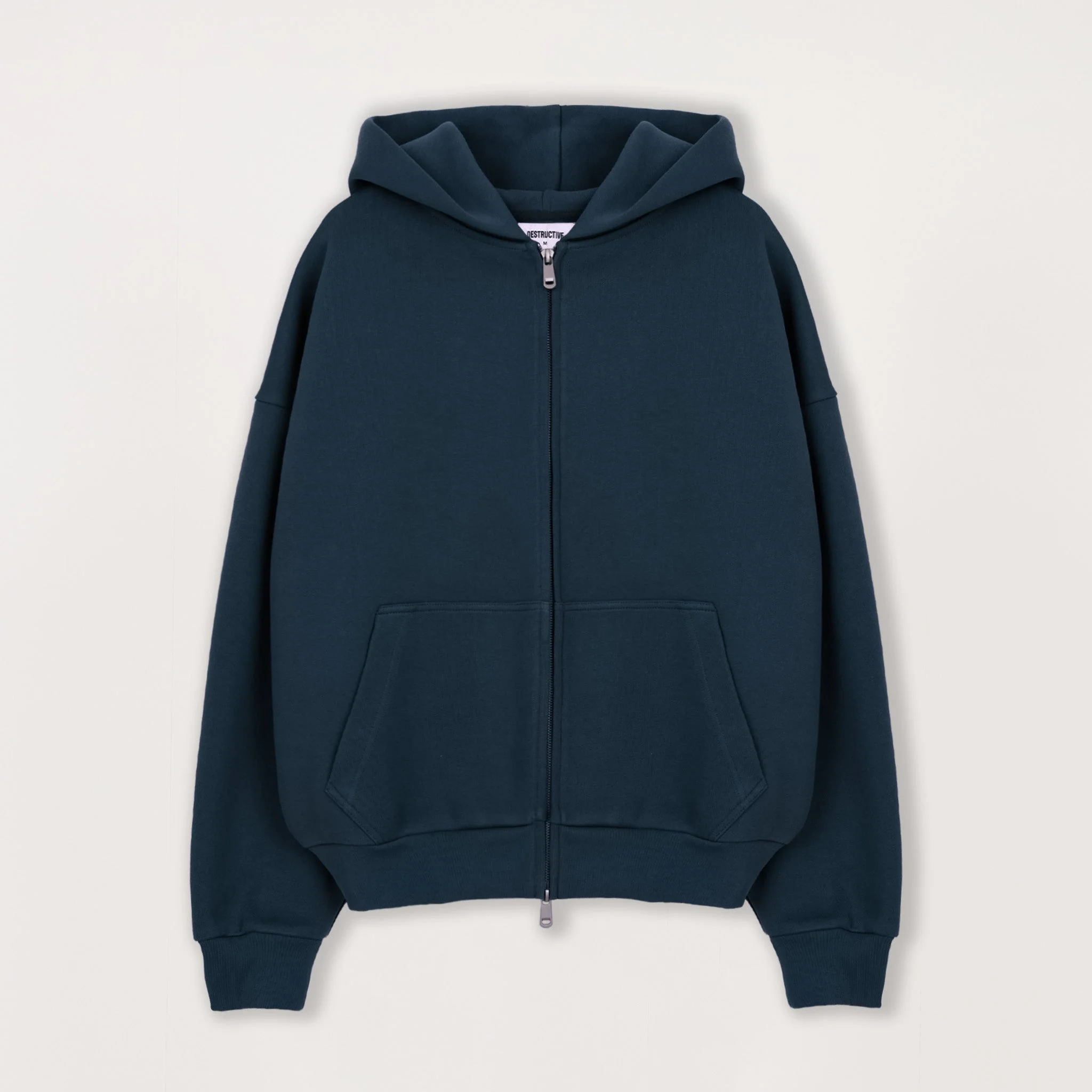 Sculpt Zip Hoodie - Midnight Blue