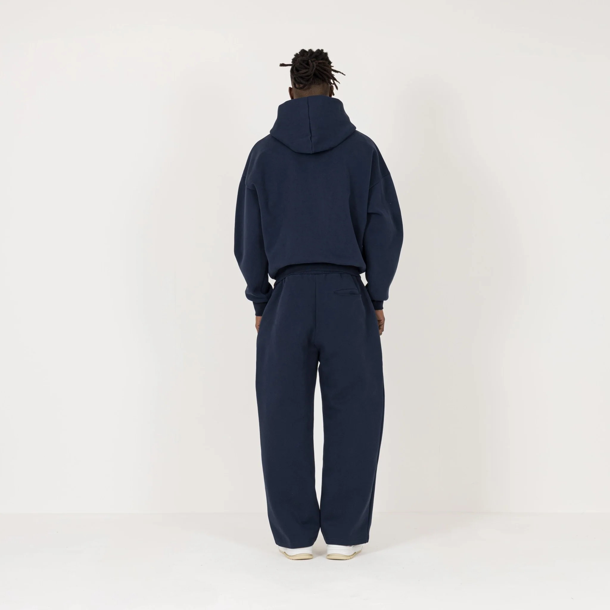 Sculpt Zip Hoodie - Midnight Blue - Image 7