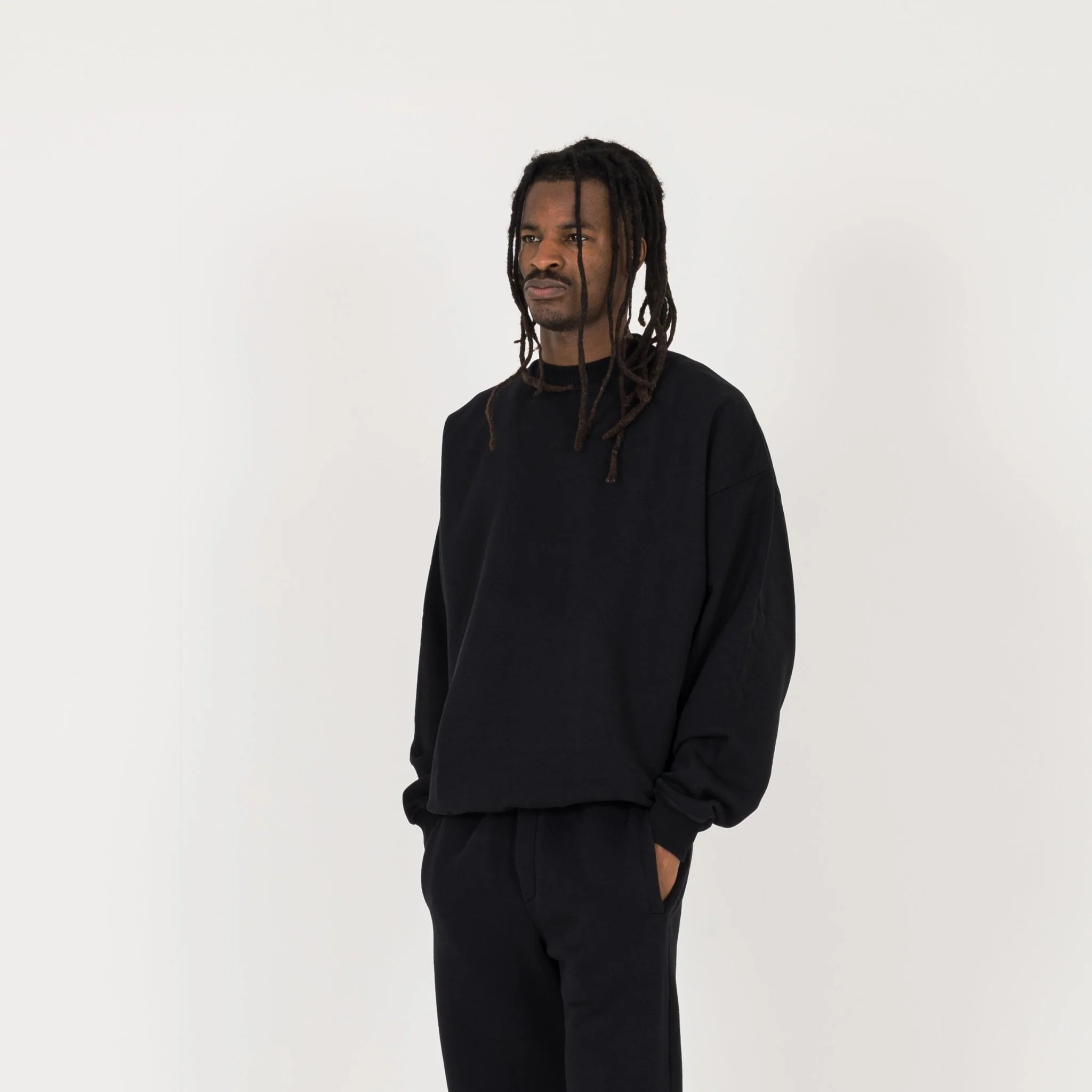 Sweatshirt - Black - Image 3
