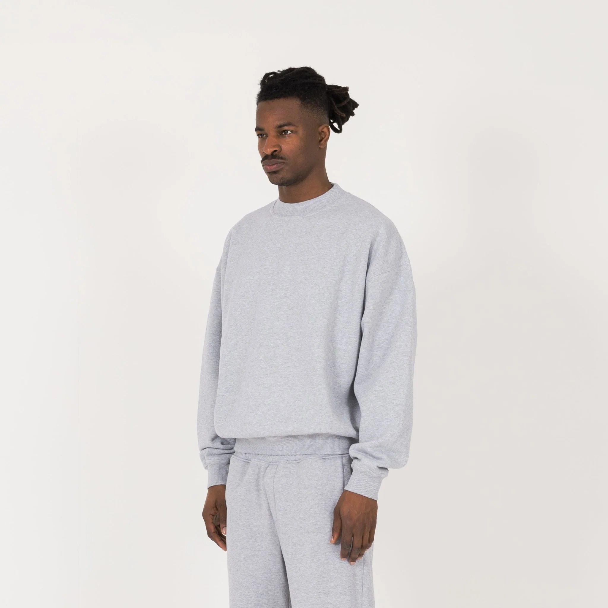 Sweatshirt - Light Marl Grey - Image 3