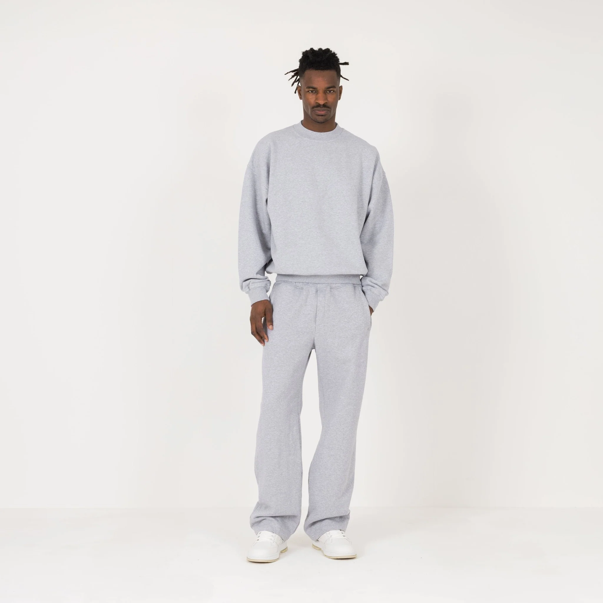 Sweatshirt - Light Marl Grey - Image 4