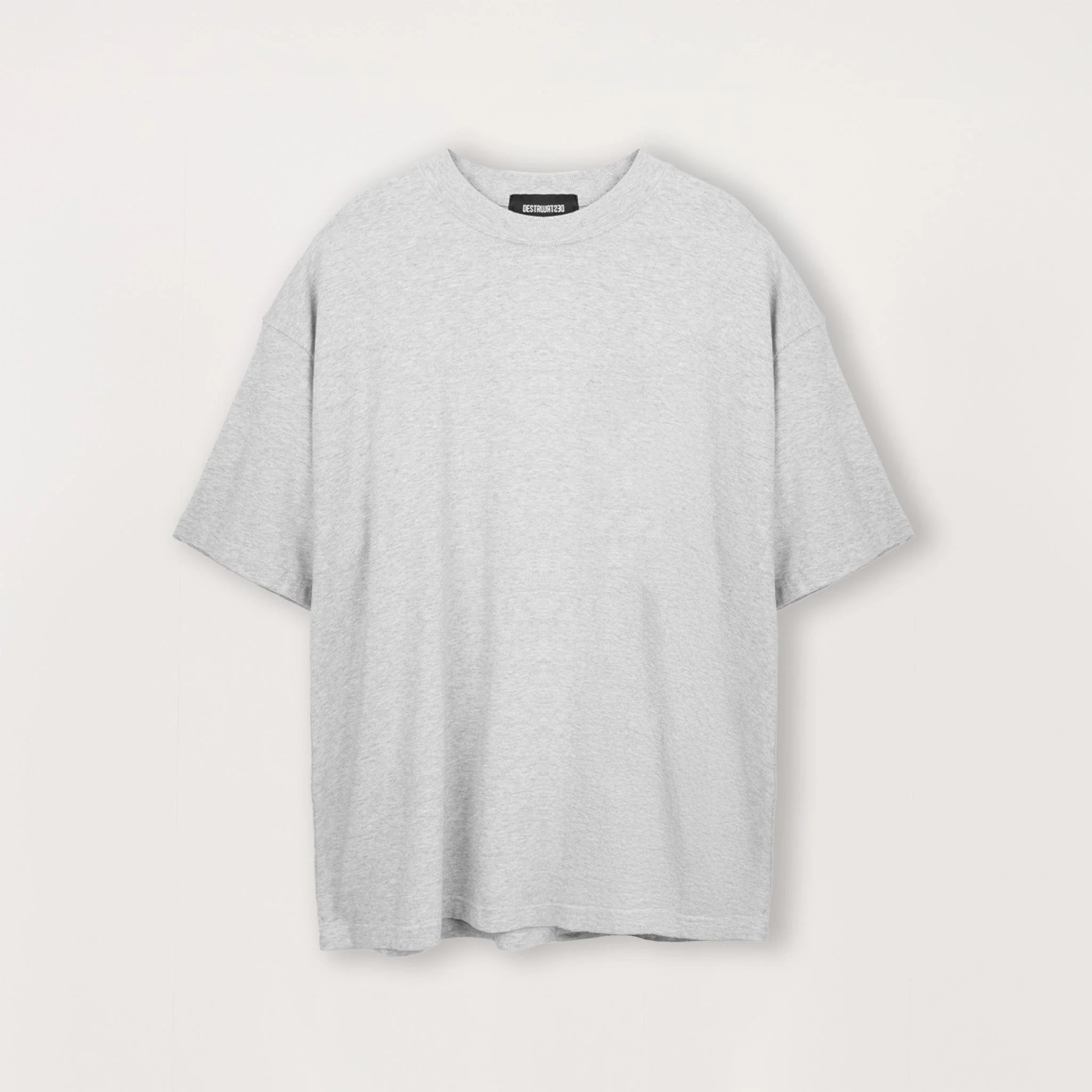T-Shirt - Light Marl Grey