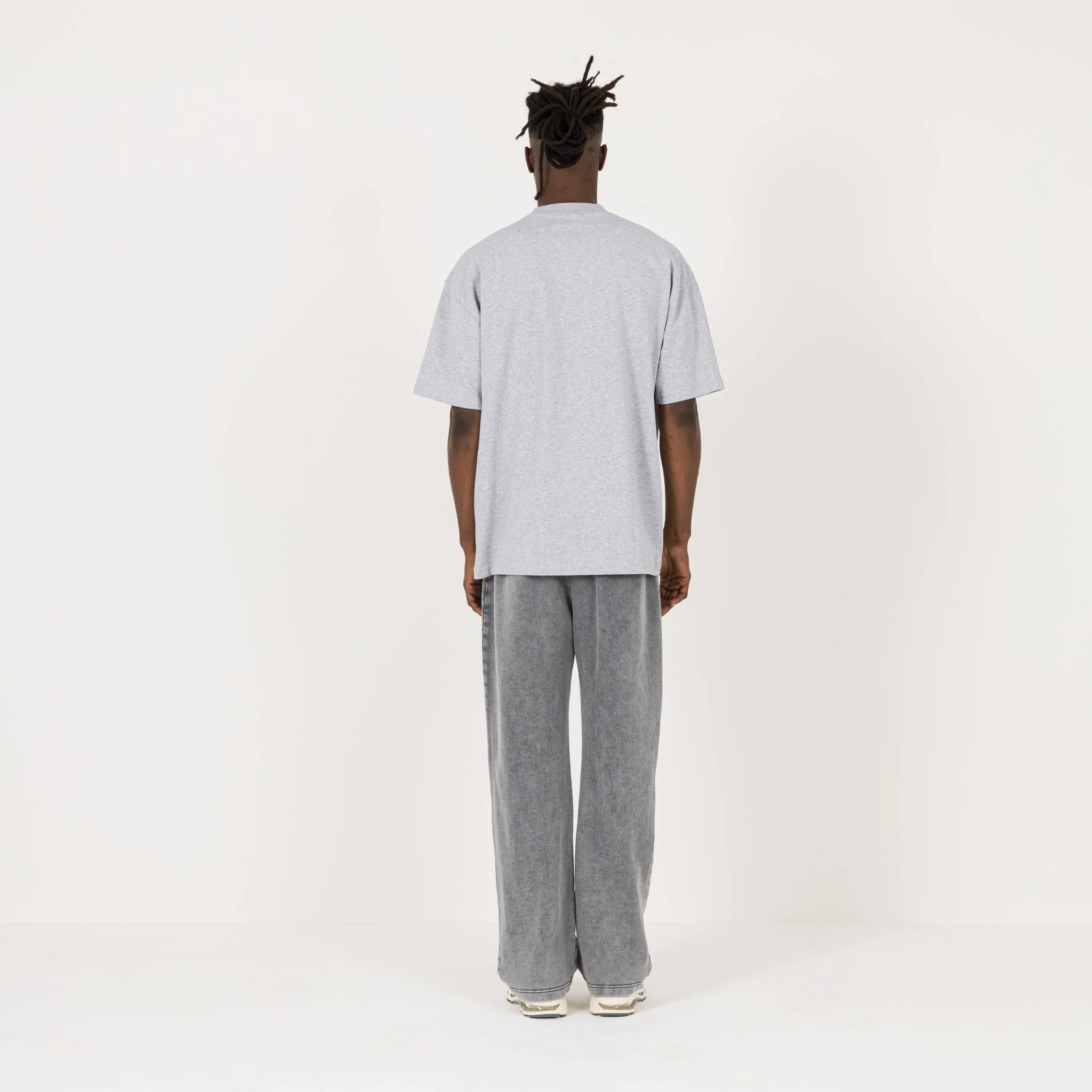 T-Shirt - Light Marl Grey - Image 7