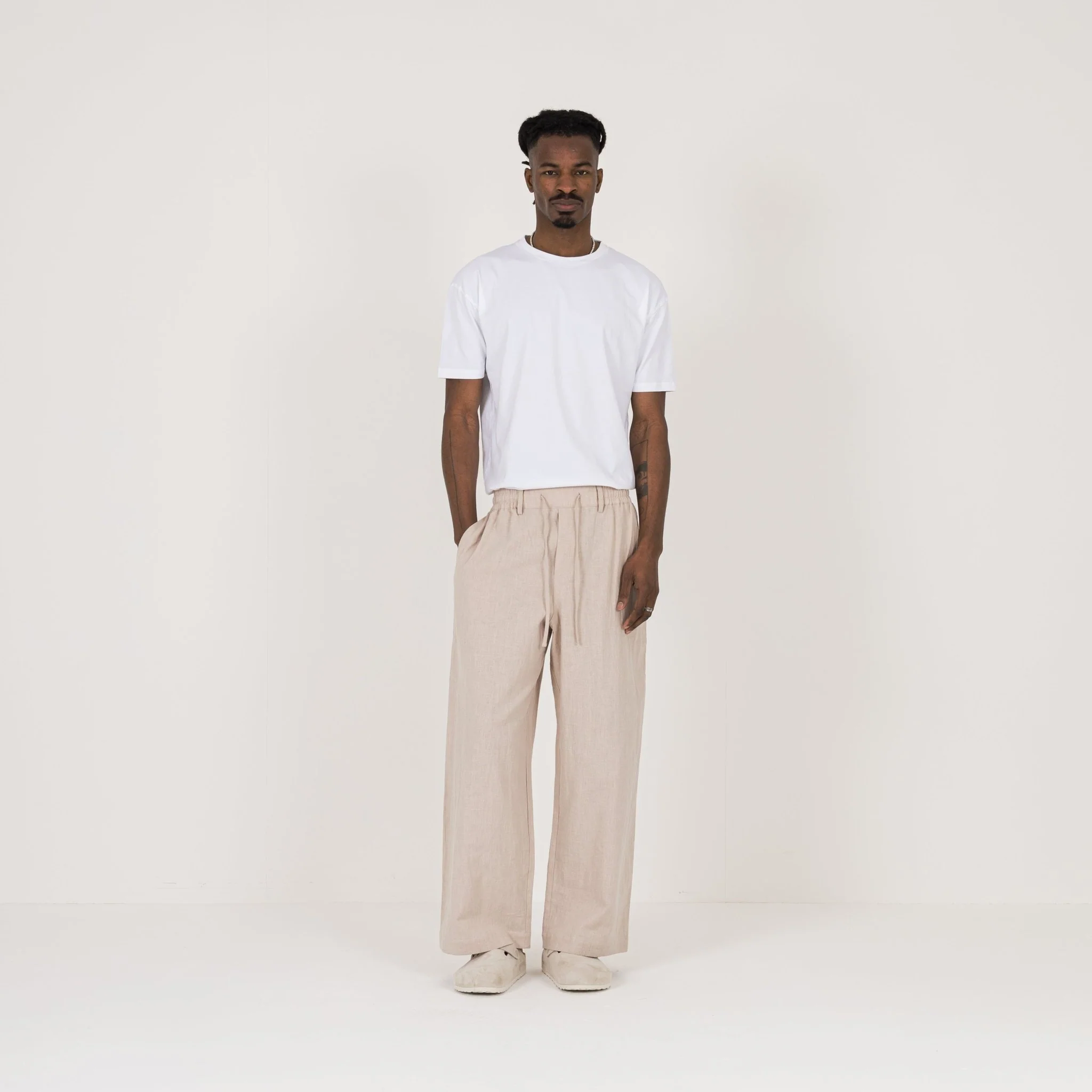 Tailored T-Shirt - White - Image 4