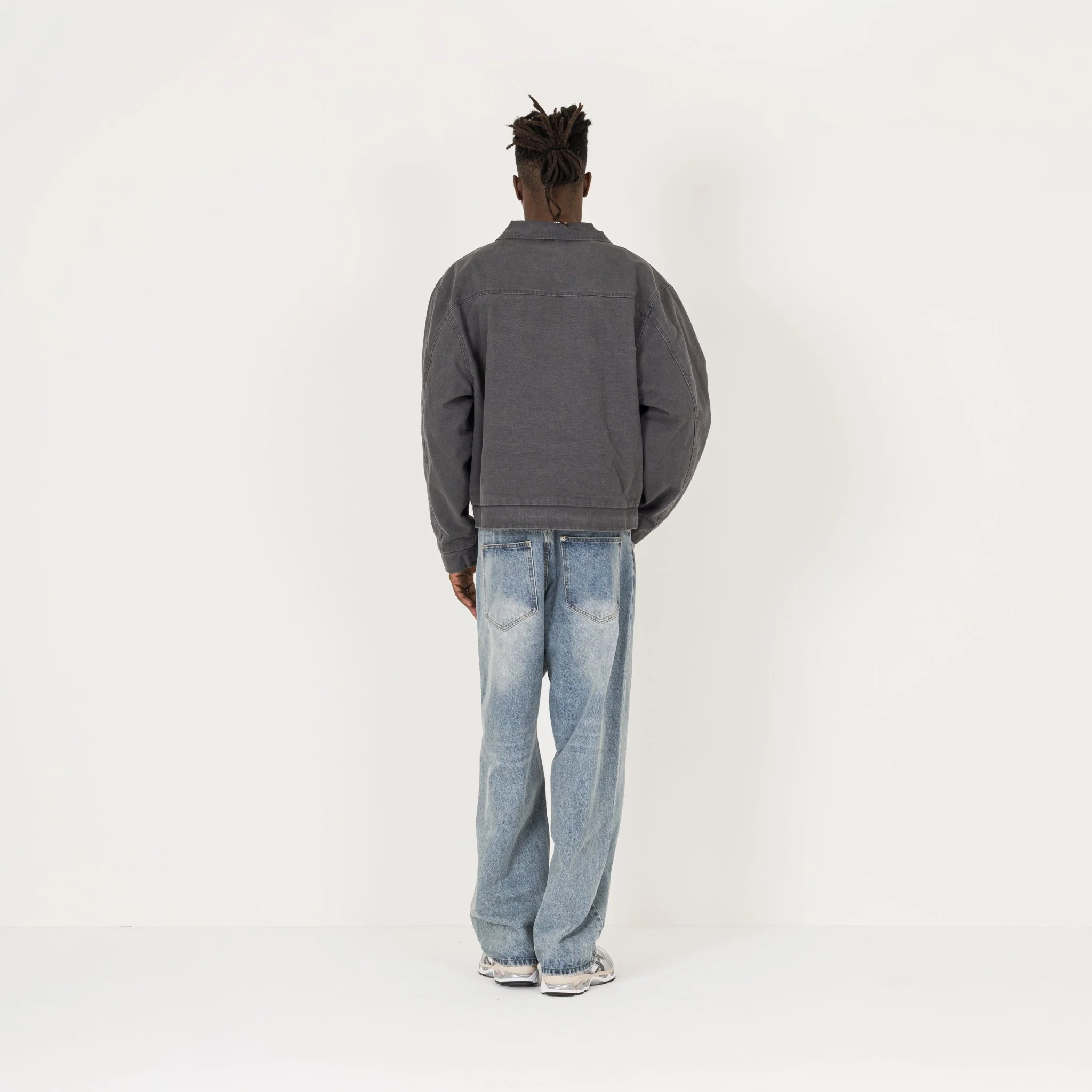 Trucker Jacket - Vintage Grey - Image 7