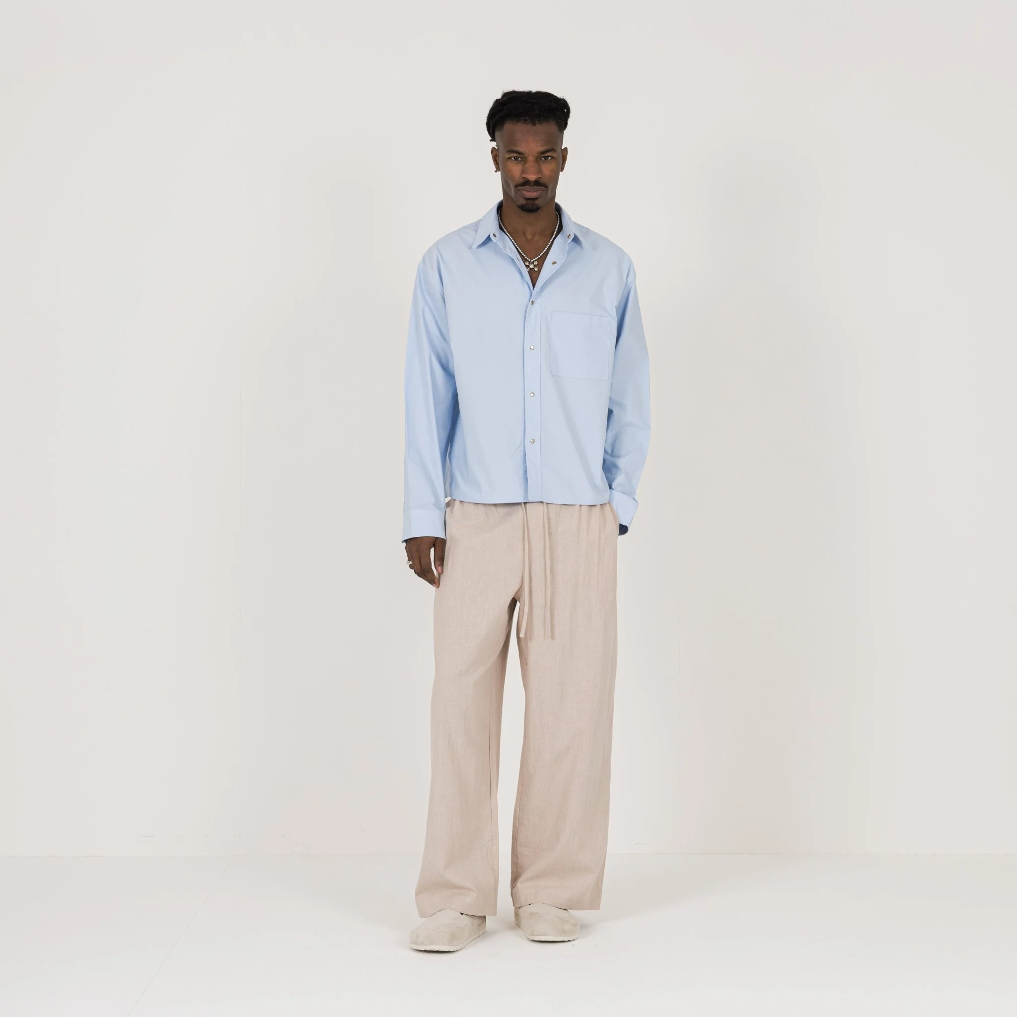Uniform Long Sleeve Shirt - Horizon Blue - Image 4