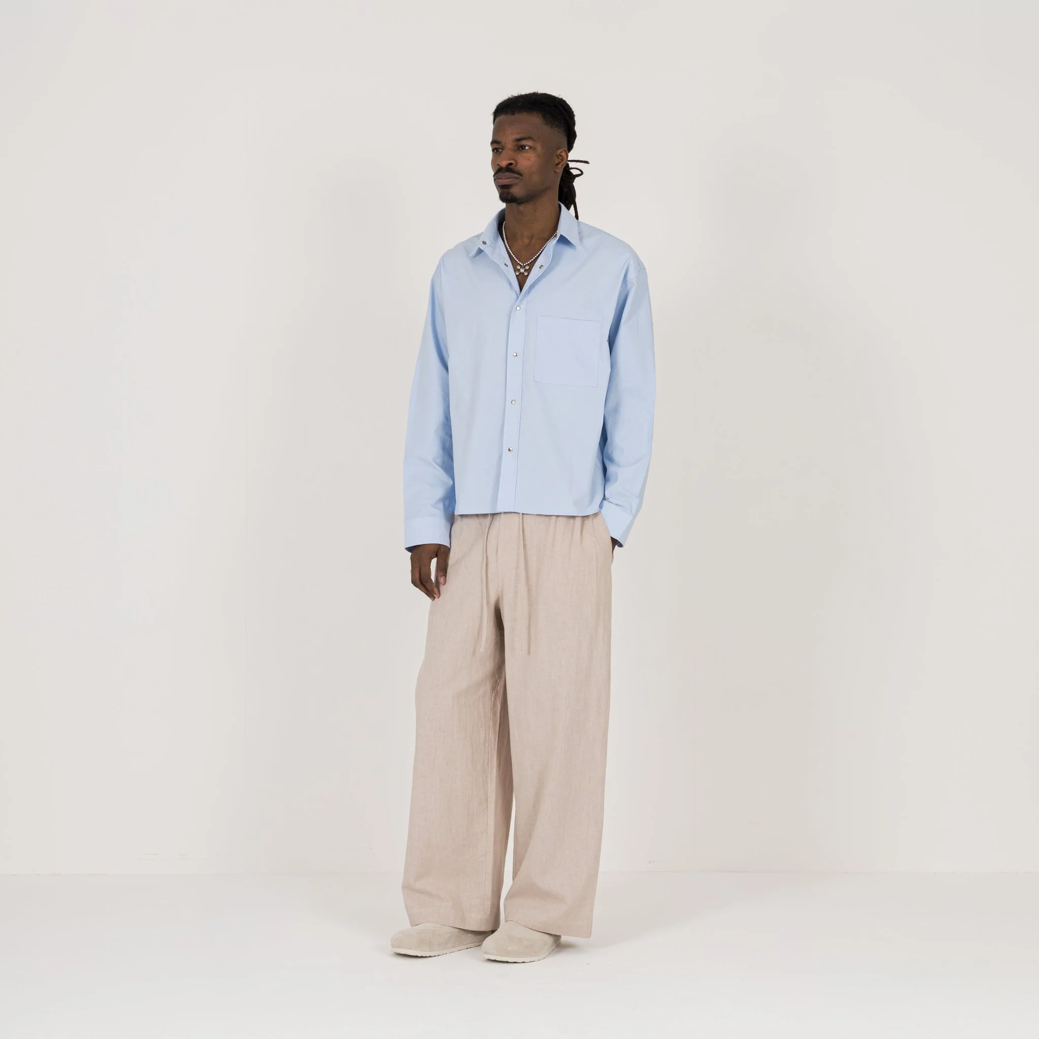 Uniform Long Sleeve Shirt - Horizon Blue - Image 5