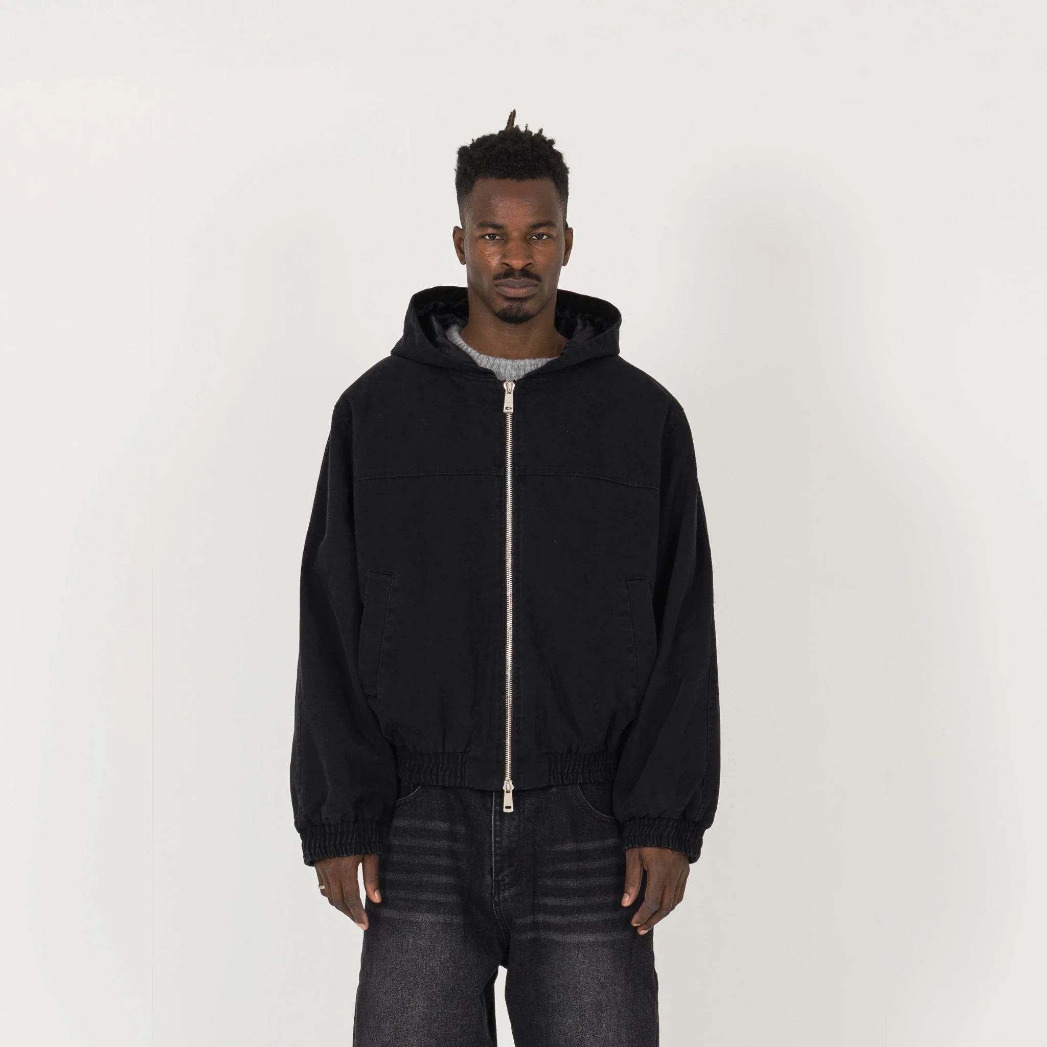 Work Jacket - Black - Image 2