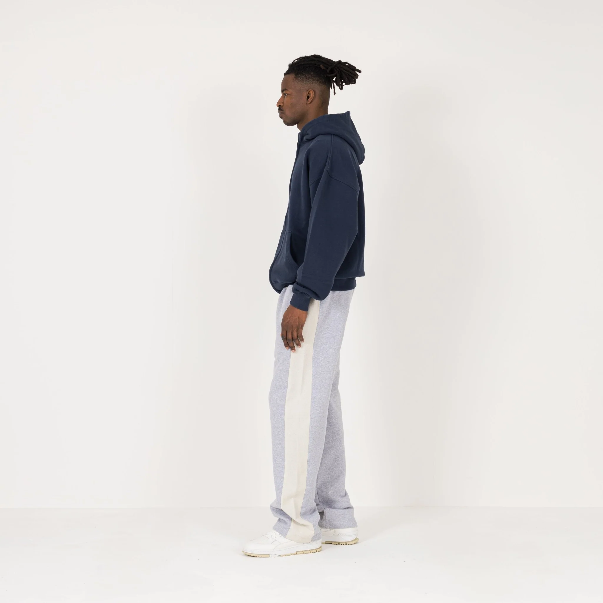 Zip Hoodie - Navy - Image 6